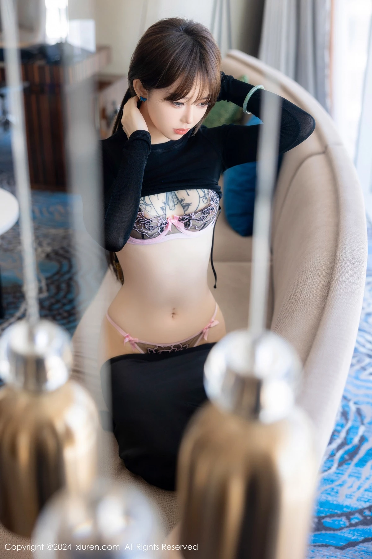 秀人集.com_[XiuRen秀人网]No.8661_模特奶瓶性感黑色上衣配黑色长裙露粉黑内衣秀曼妙身姿诱惑写真83P