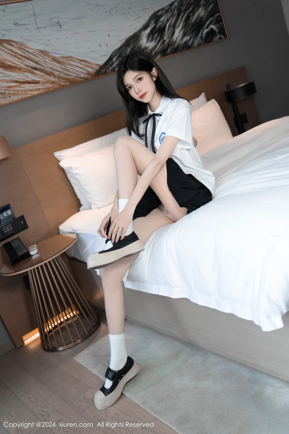 秀人集.com_[XiuRen秀人网]No.8671_模特程程程性感学生制服半脱露粉色内衣秀苗条身材迷人诱惑写真90P