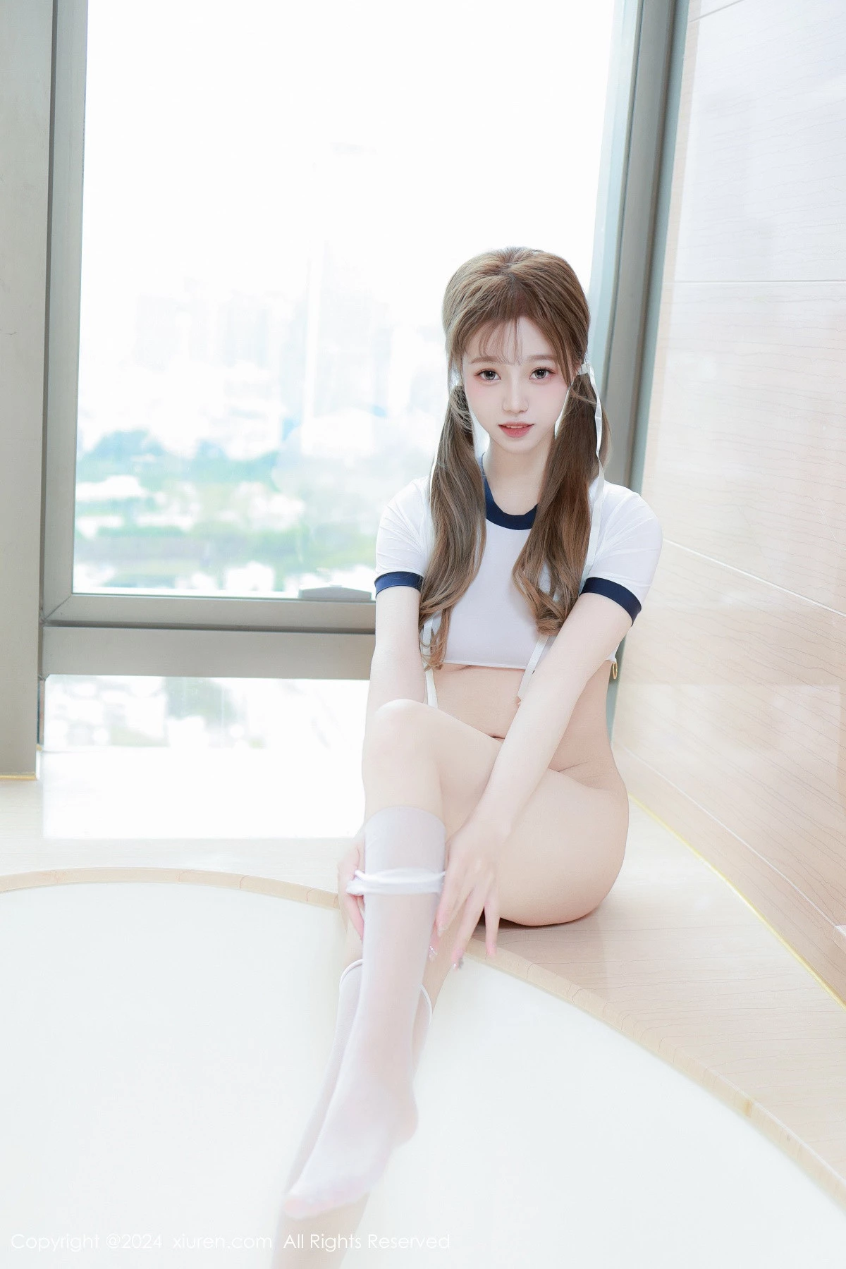 秀人集.com_[XiuRen秀人网]No.8757_模特甜白酱私房性感白色死库水配白丝袜秀惹火身材撩人诱惑写真75P