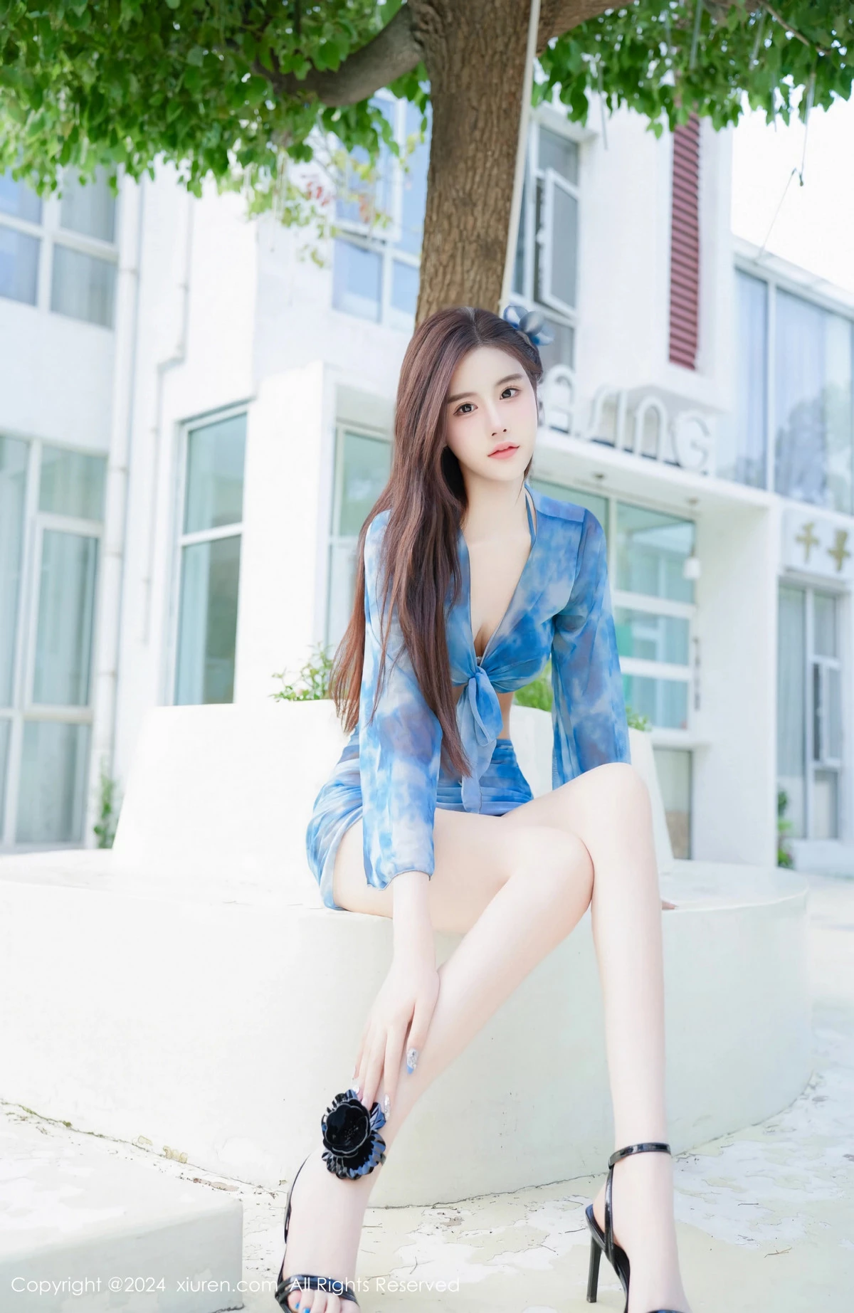 秀人集.com_[XiuRen秀人网]No.8779_模特Erikaki泳池场景性感蓝色比基尼秀曼妙身姿撩人诱惑写真78P