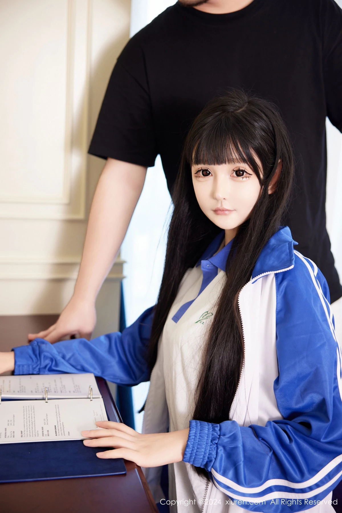 秀人集.com_[XiuRen秀人网]No.9000_新人模特智恩baby性感学生制服露白色内衣秀丰腴身姿诱惑写真66P