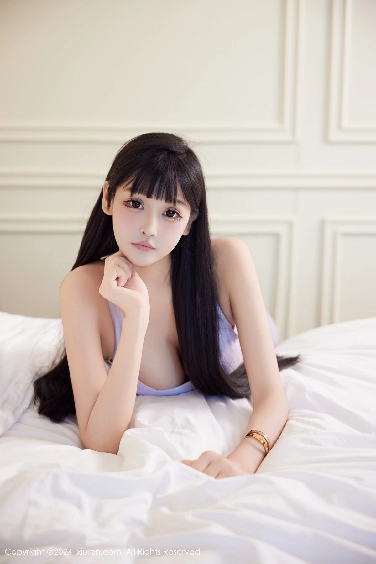 秀人集.com_[XiuRen秀人网]No.9084_模特智恩baby性感紫色瑜伽服露粉色内衣秀丰腴美臀撩人诱惑写真61P