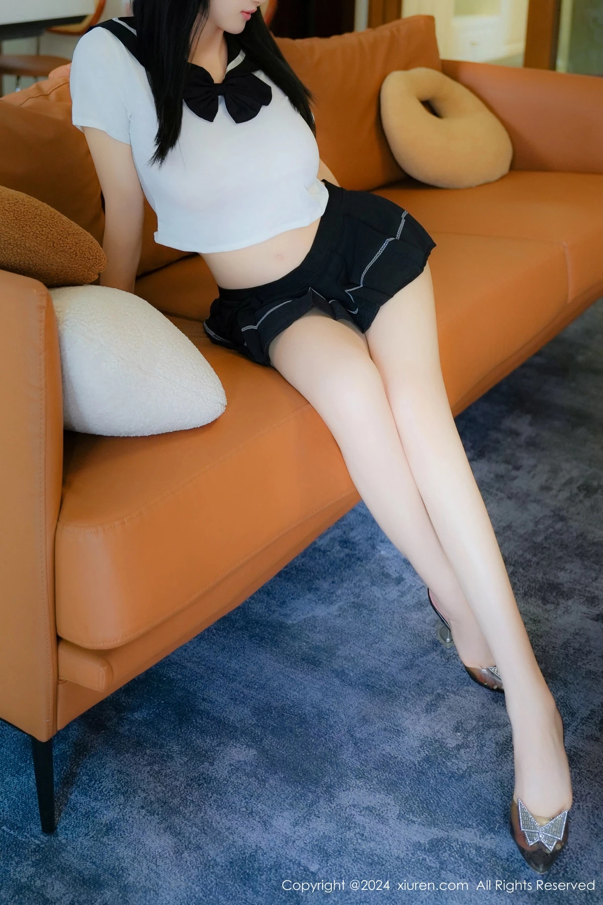 秀人集.com_[XiuRen秀人网]No.9090_新人模特于诺诺ise性感白色T恤配丁字裤秀惹火身材撩人诱惑写真60P