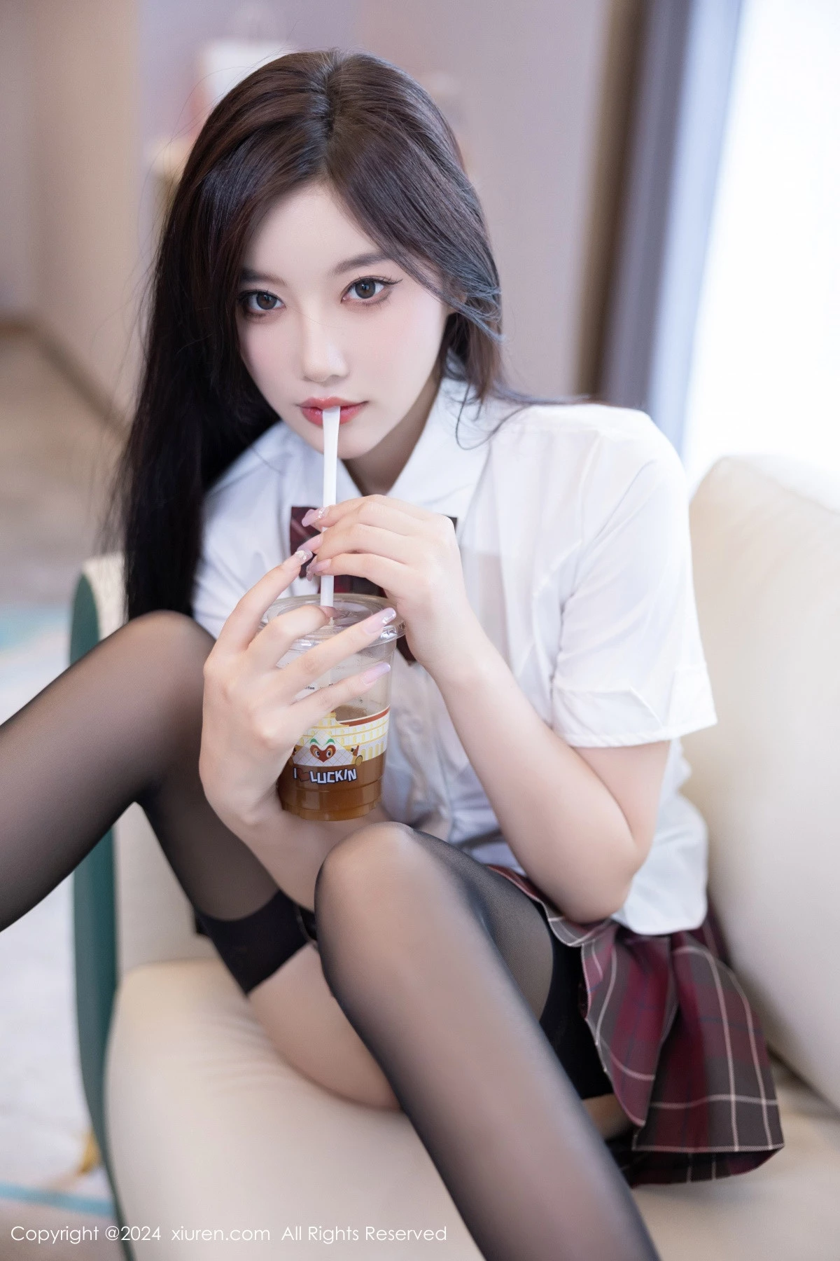 秀人集.com_[XiuRen秀人网]No.9064_女神杨晨晨Yome性感JK制服配黑丝吊袜秀丰腴身材完美诱惑写真101P