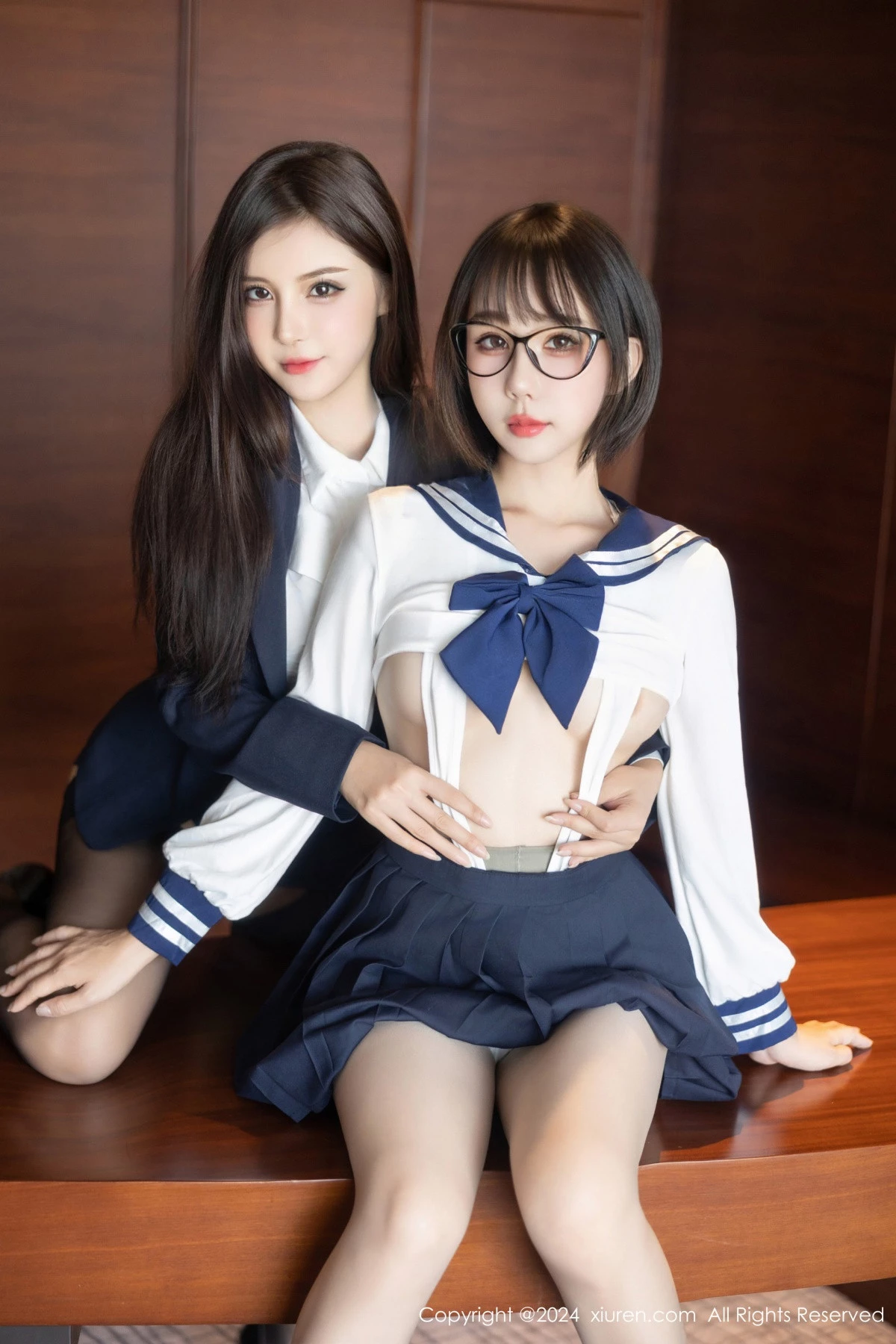 秀人集.com_[XiuRen秀人网]No.9065_模特合集小蛮妖Yummy私房性感姐妹花超薄黑丝秀美腿诱惑写真89P