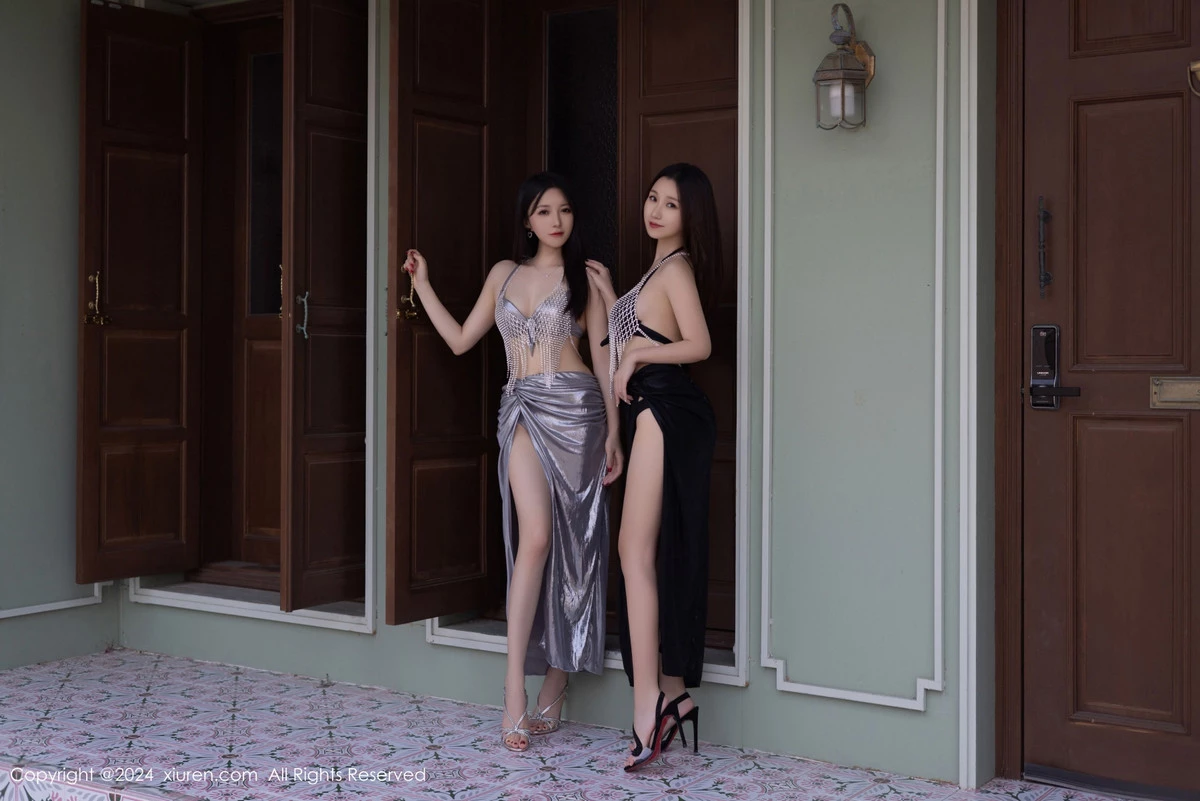 秀人集.com_[XiuRen秀人网]No.9242_模特合集女神鱼子酱Fish＆杏子Yada性感内衣秀完美身材诱惑写真80P