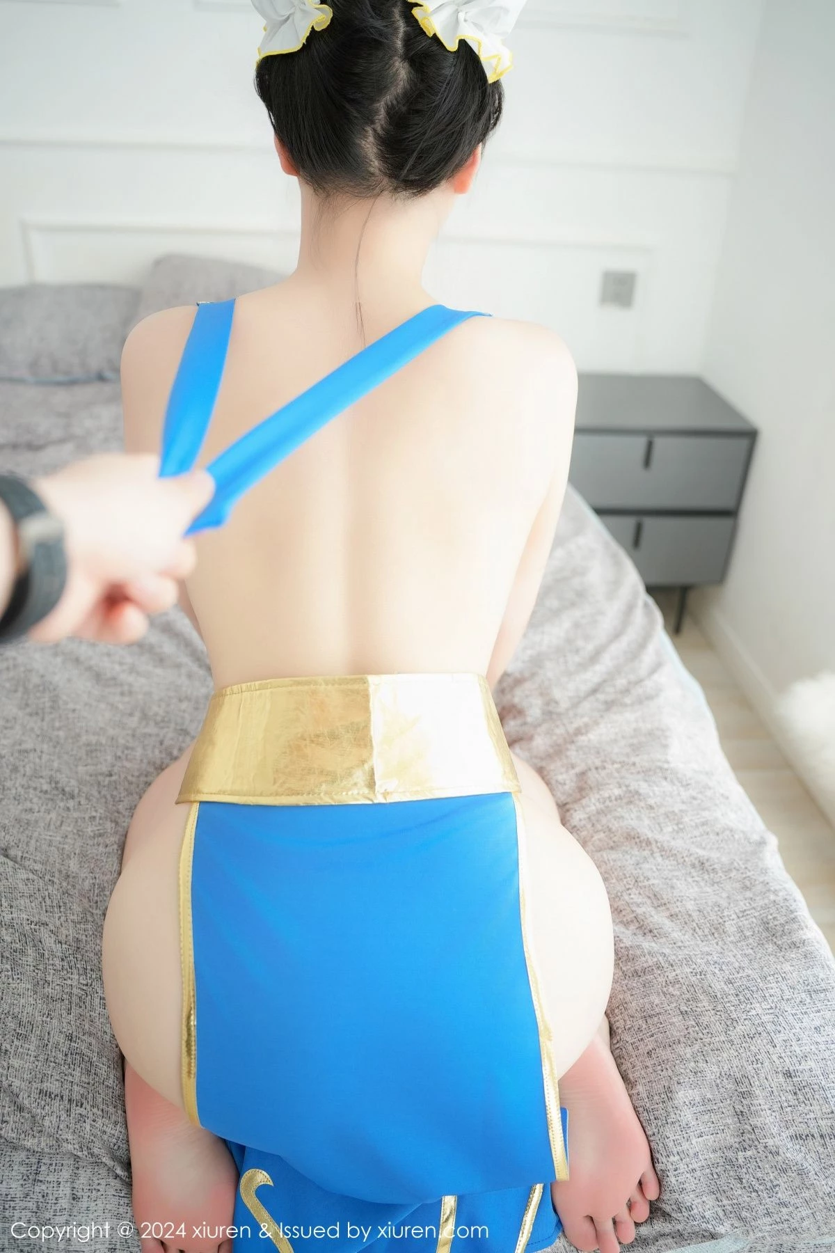 秀人集.com_[XiuRen秀人网]No.9252_模特雅茹老师性感蓝色COSPLAY服饰秀白嫩柔美身姿诱惑写真61P