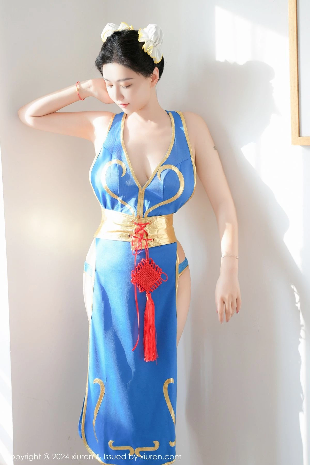 秀人集.com_[XiuRen秀人网]No.9252_模特雅茹老师性感蓝色COSPLAY服饰秀白嫩柔美身姿诱惑写真61P