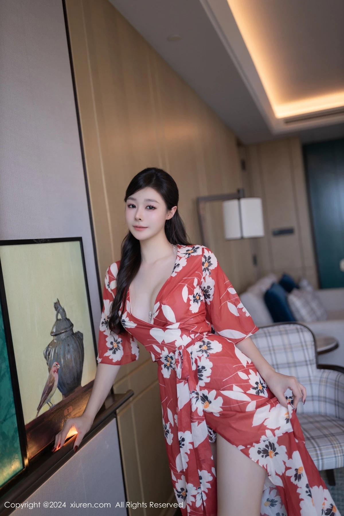 秀人集.com_[XiuRen秀人网]No.9270_模特小逗逗性感花朵连衣裙露白色情趣内衣秀曼妙身姿诱惑写真80P