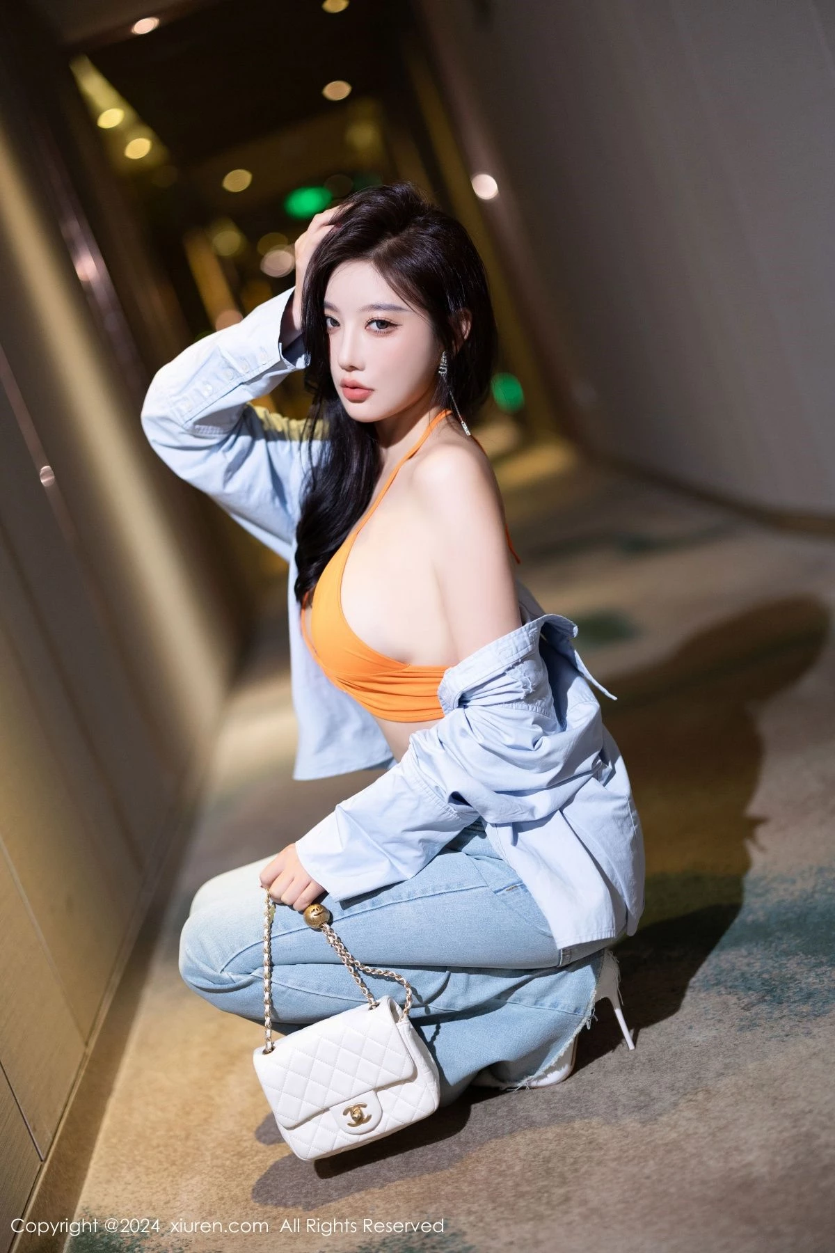 秀人集.com_[XiuRen秀人网]No.9282_女神杨晨晨Yome性感白色情趣内衣配白丝袜秀丰腴身材诱惑写真80P