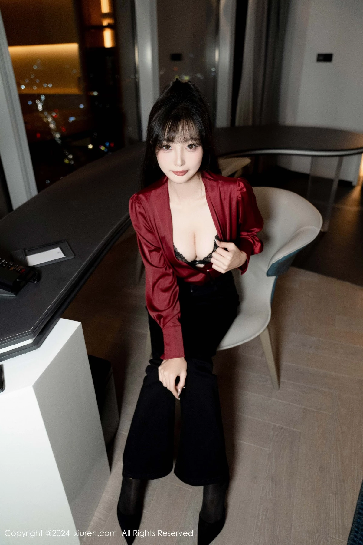 秀人集.com_[XiuRen秀人网]No.9299_模特林星阑私房性感黑色蕾丝内衣配开档黑丝秀曼妙身姿诱惑写真94P