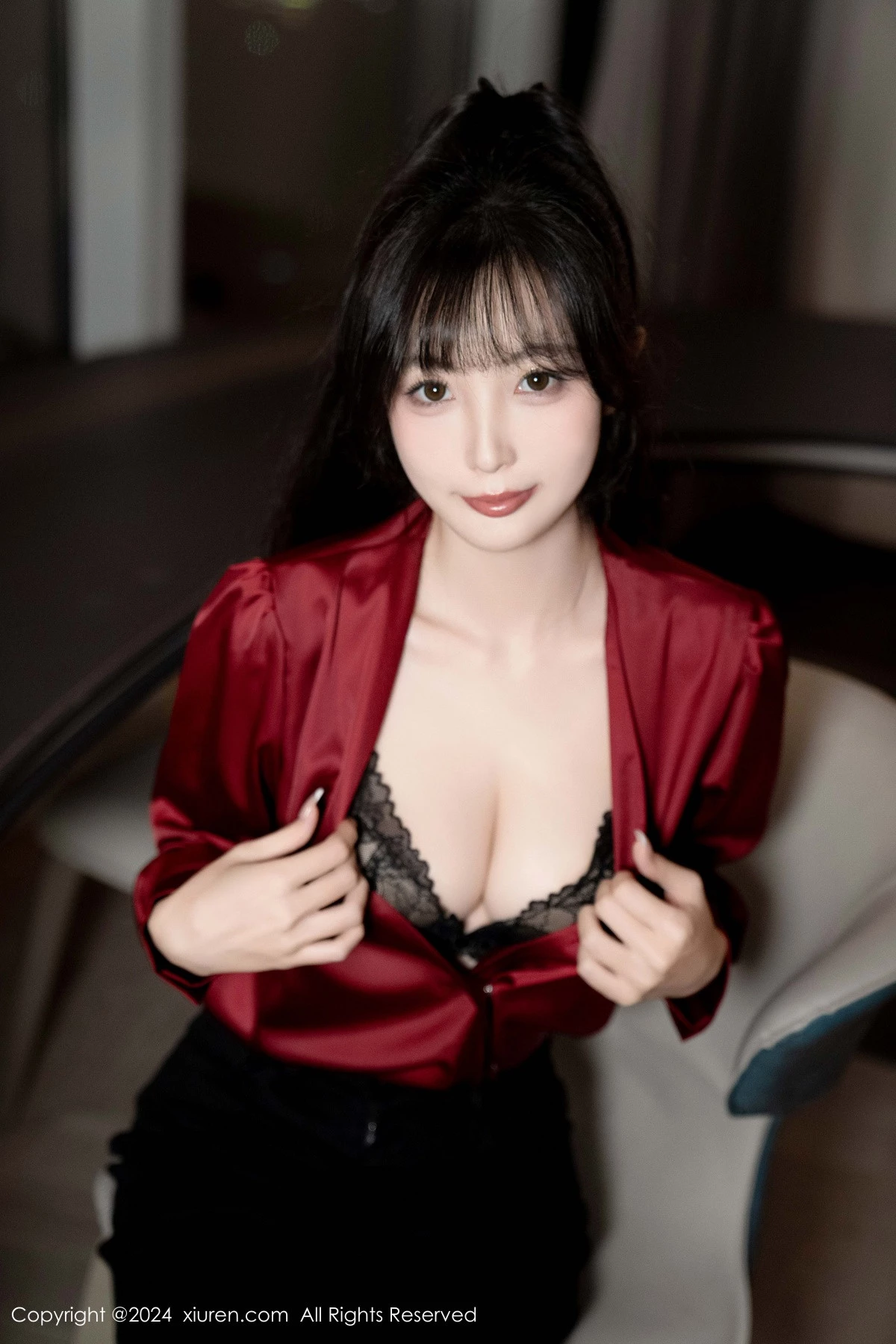 秀人集.com_[XiuRen秀人网]No.9299_模特林星阑私房性感黑色蕾丝内衣配开档黑丝秀曼妙身姿诱惑写真94P