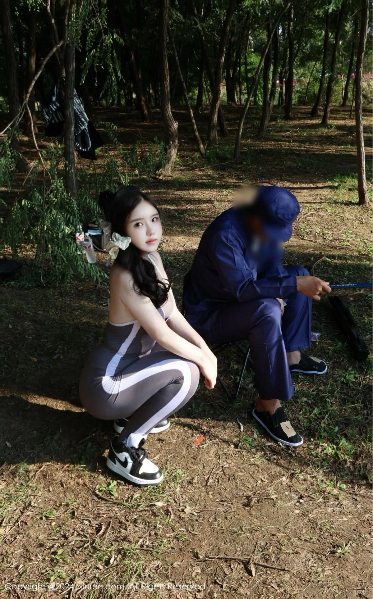 秀人集.com_[XiuRen秀人网]No.9311_模特小薯条nienie晨跑主题性感灰色运动服饰秀完美身材诱惑写真92P