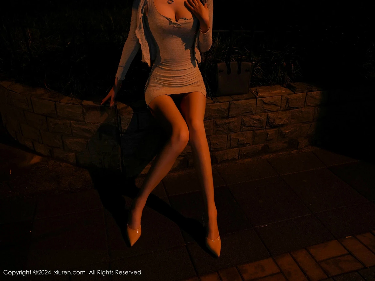 秀人集.com_[XiuRen秀人网]No.9383_模特Erikaki性感灰色连衣短裙配超薄灰丝秀翘臀美腿完美诱惑写真88P