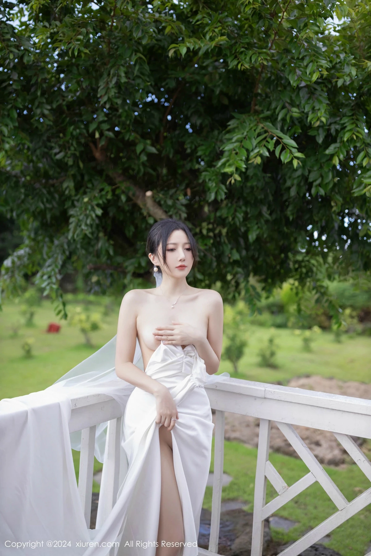 秀人集.com_[XiuRen秀人网]No.9387_模特鱼子酱Fish婚礼主题性感白色婚纱配白丝袜秀曼妙身姿诱惑写真81P