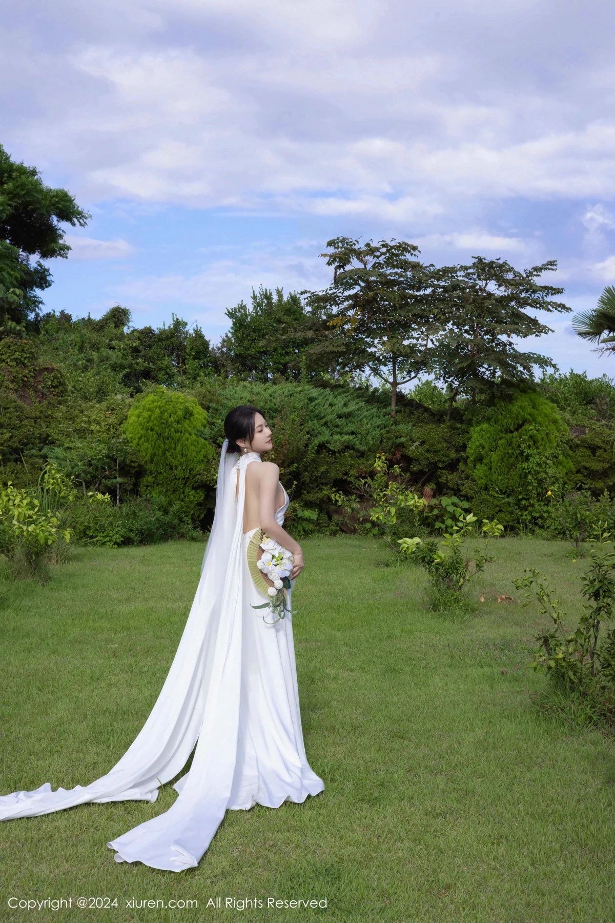 秀人集.com_[XiuRen秀人网]No.9387_模特鱼子酱Fish婚礼主题性感白色婚纱配白丝袜秀曼妙身姿诱惑写真81P