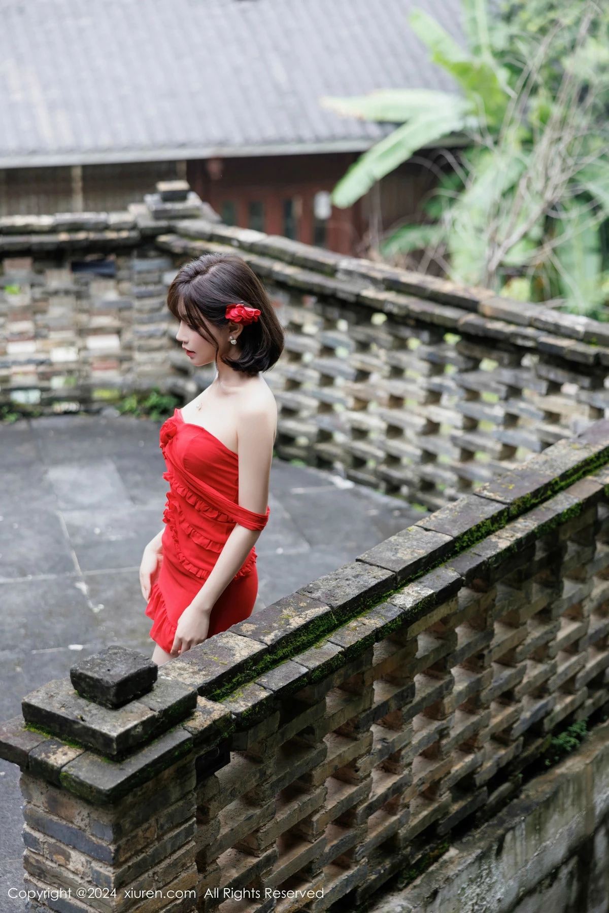 秀人集.com_[XiuRen秀人网]No.9449_女神徐莉芝Booty红色连衣裙露蕾丝情趣内衣秀曼妙身姿诱惑写真101P