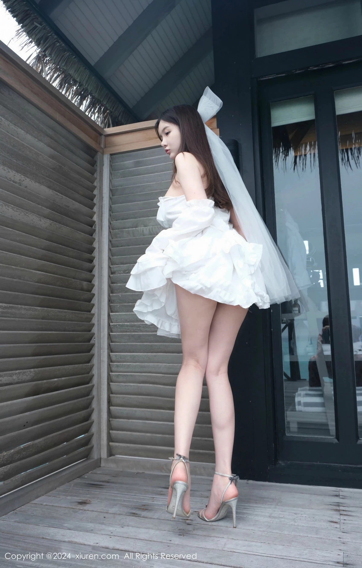 秀人集.com_[XiuRen秀人网]No.9535_模特糯美子MINIbabe性感白色婚纱配情趣内衣秀惹火身材诱惑写真59P