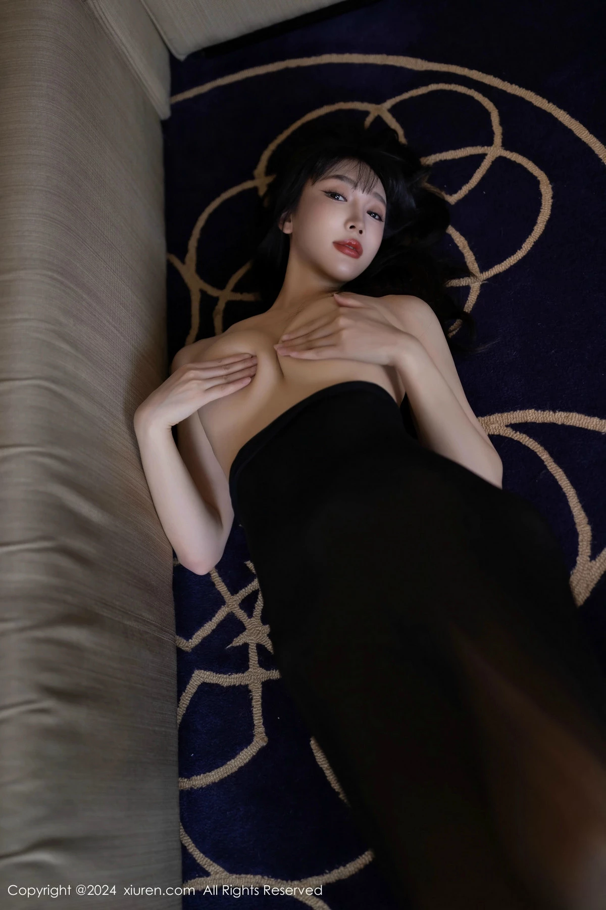 秀人集.com_[XiuRen秀人网]No.9590_模特陆萱萱私房性感黑色连体丝袜秀曼妙身姿翘臀美腿诱惑写真81P