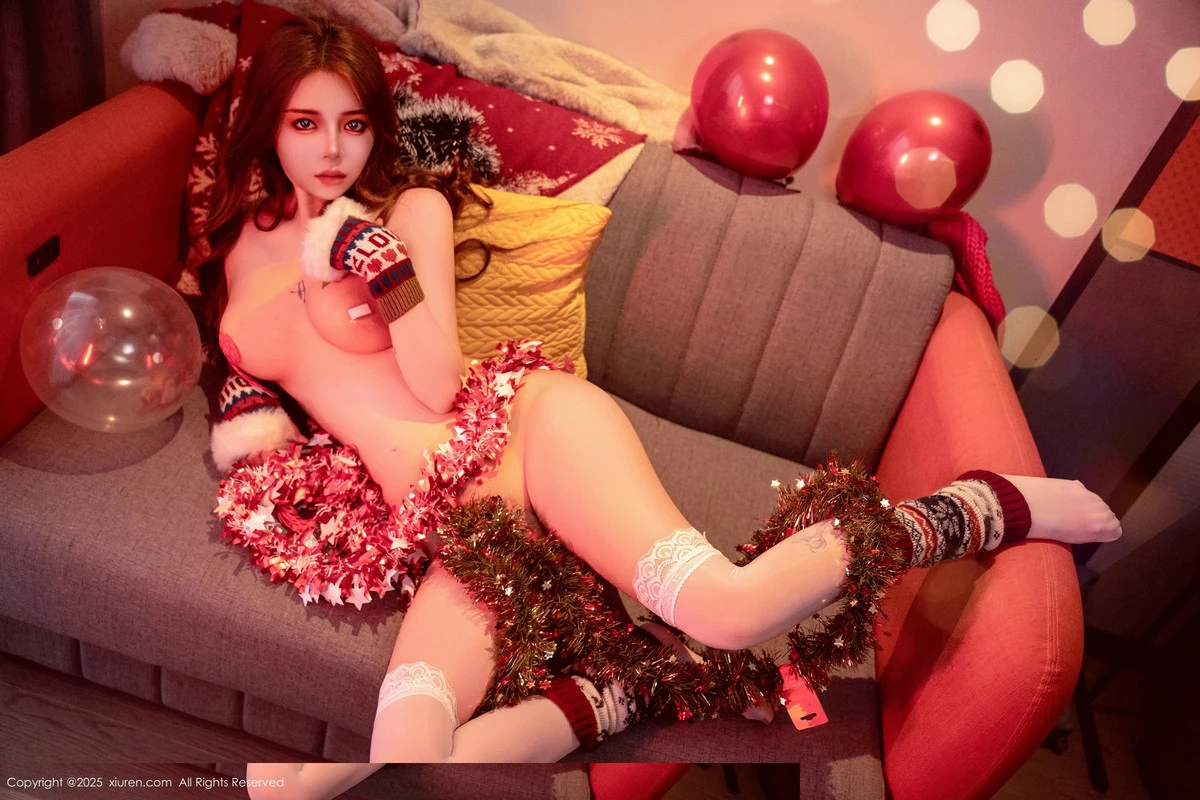 秀人集.com_[XiuRen秀人网]No.9789_模特沐娜娜新年主题性感情趣内衣配白丝袜秀惹火身材诱惑写真88P