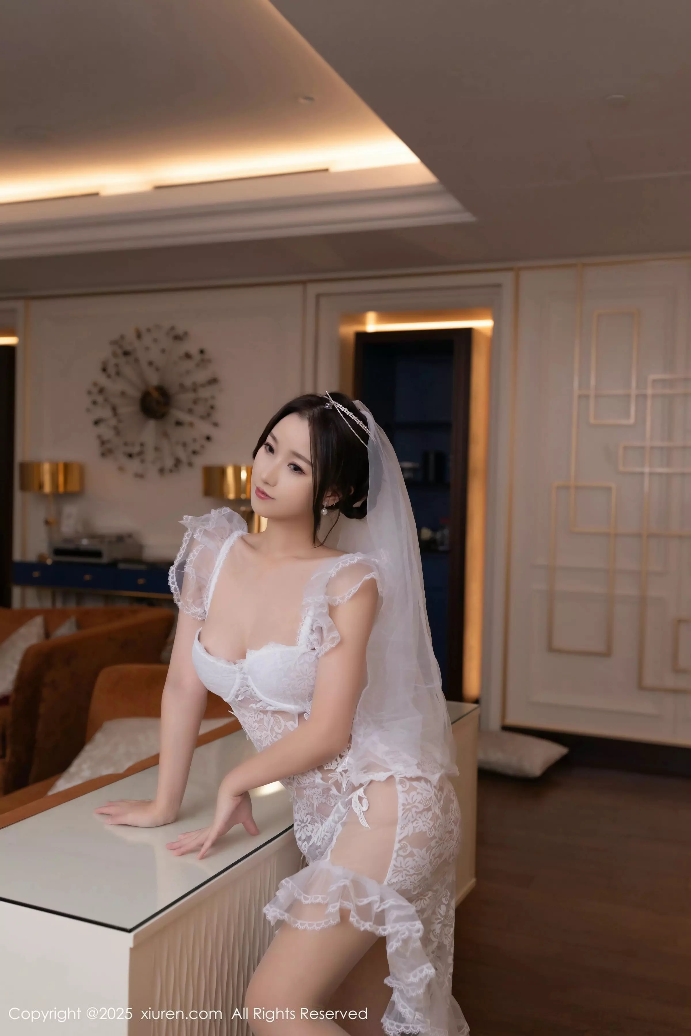 秀人集.com_[XiuRen秀人网]No.10006_模特杏子Yada性感白色婚纱配超薄肉丝秀曼妙身姿撩人诱惑写真85P