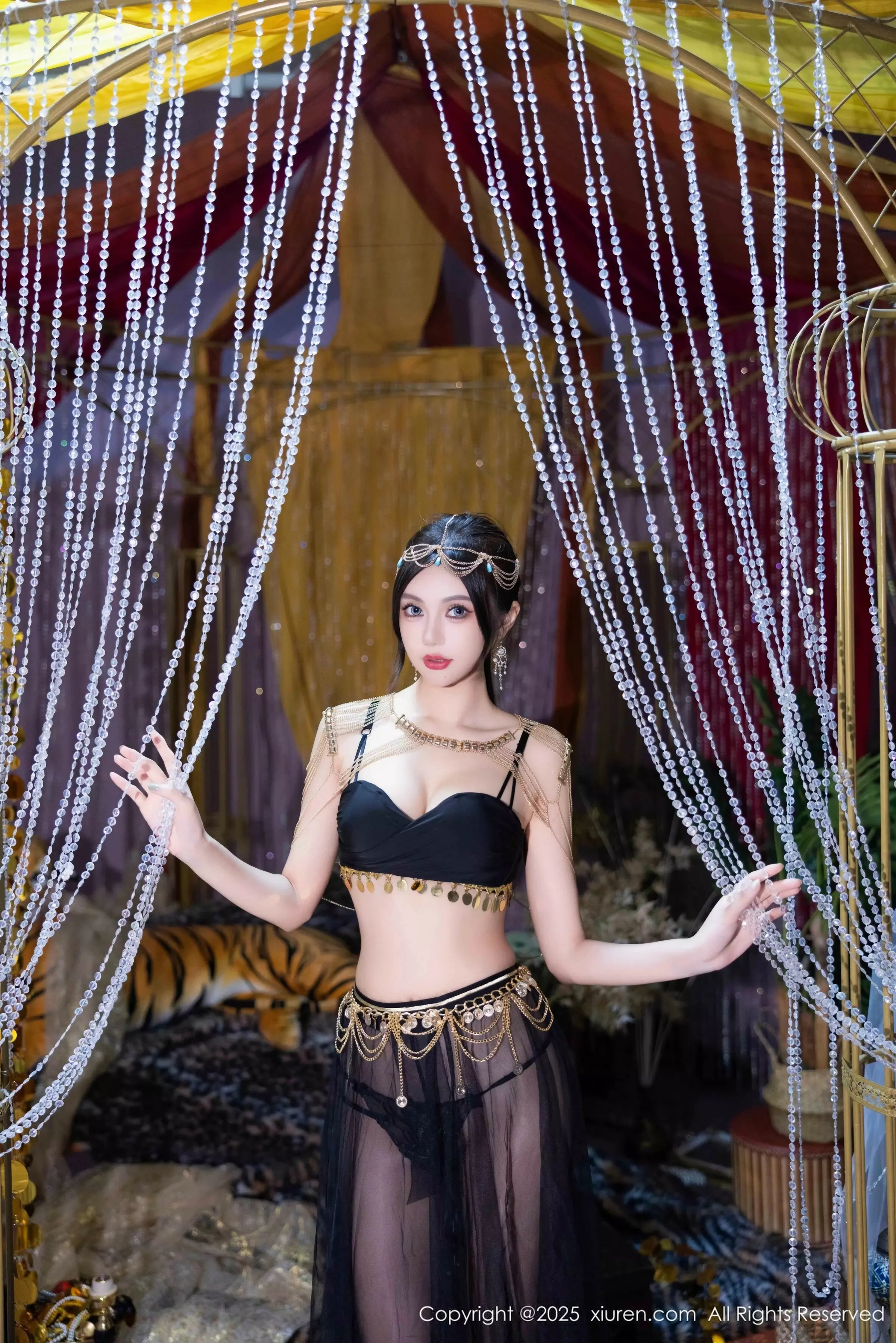 秀人集.com_[XiuRen秀人网]No.10018_女神绮里嘉ula性感黑色轻透长裙露黑色内衣秀曼妙身姿诱惑写真79P