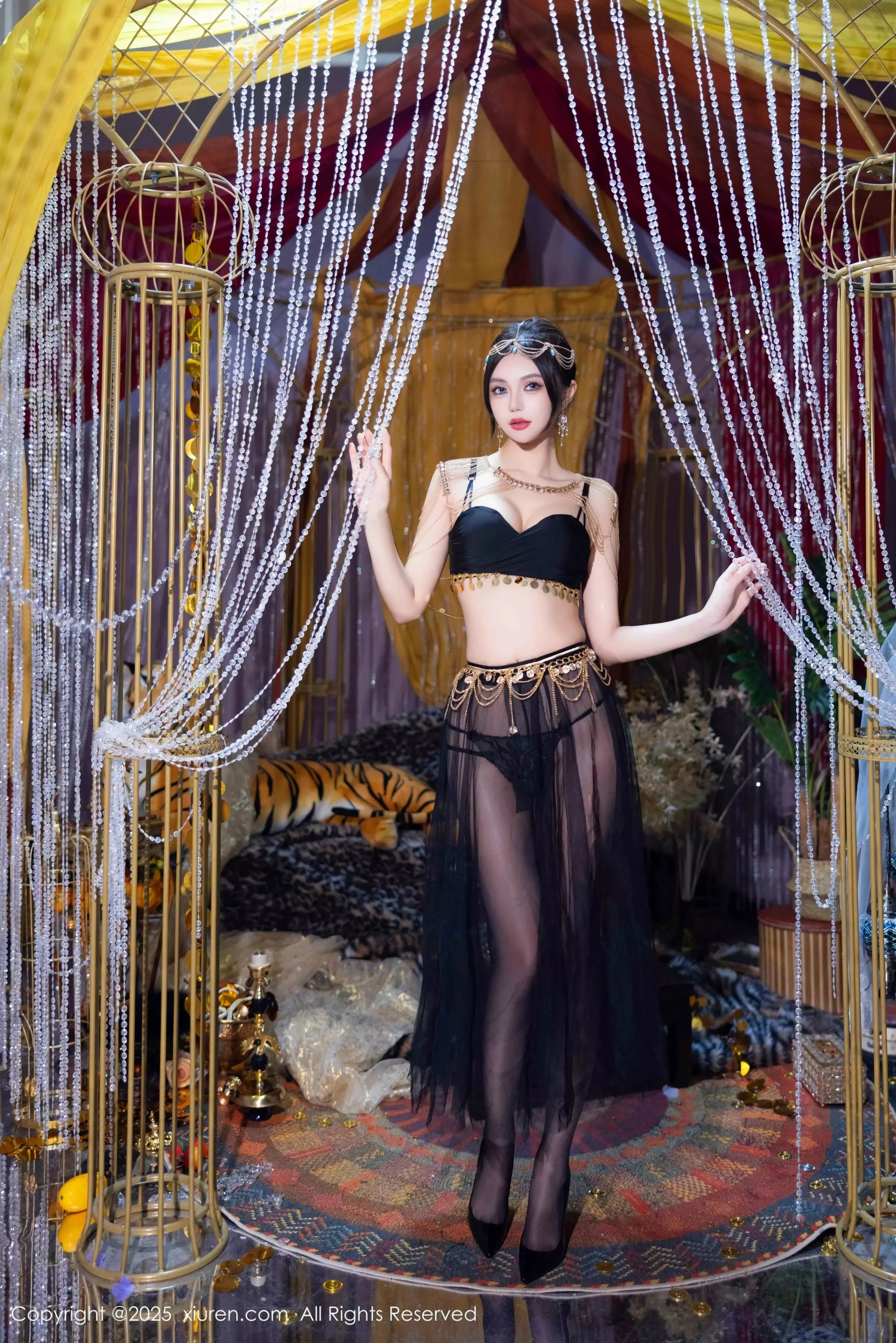 秀人集.com_[XiuRen秀人网]No.10018_女神绮里嘉ula性感黑色轻透长裙露黑色内衣秀曼妙身姿诱惑写真79P