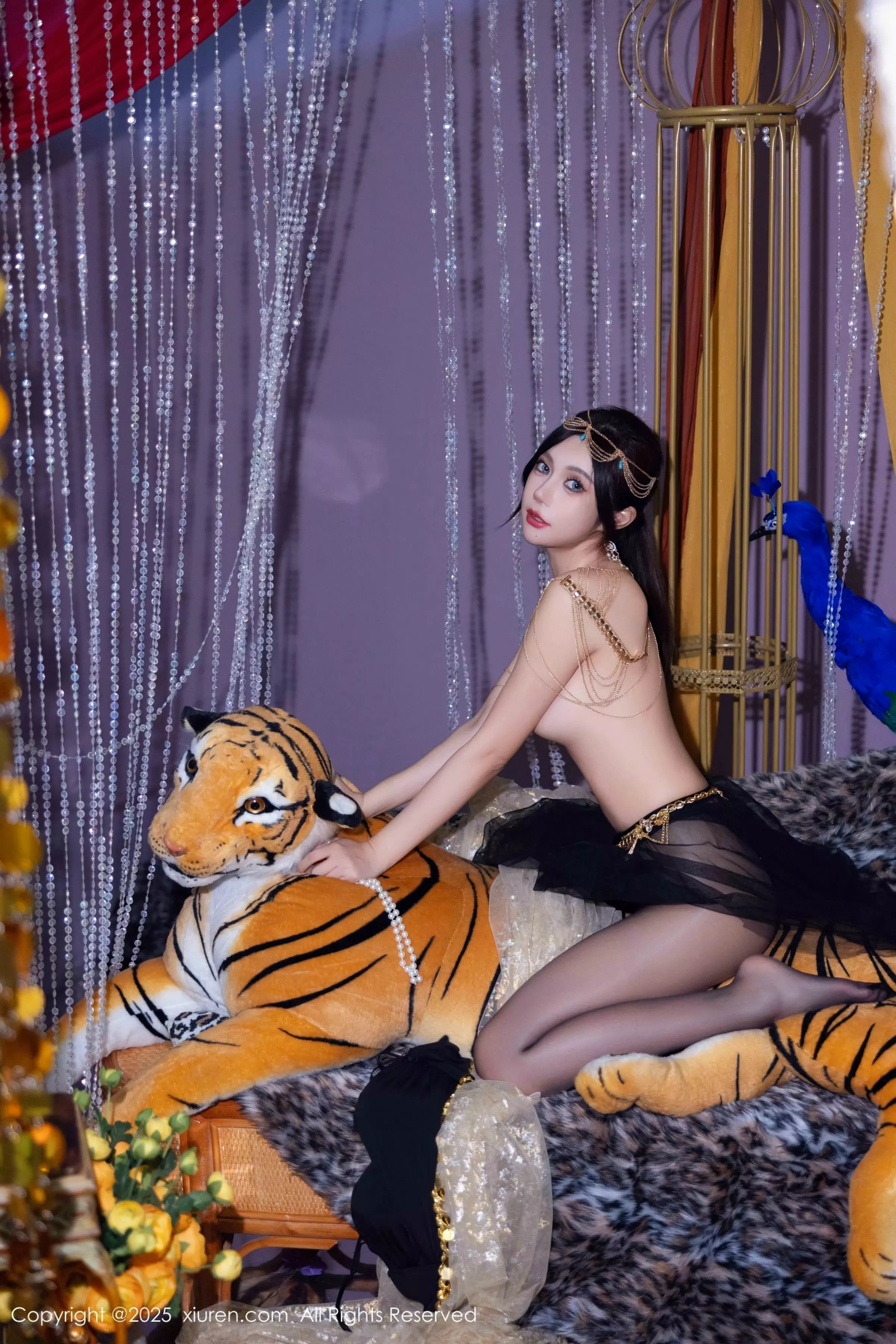 秀人集.com_[XiuRen秀人网]No.10018_女神绮里嘉ula性感黑色轻透长裙露黑色内衣秀曼妙身姿诱惑写真79P