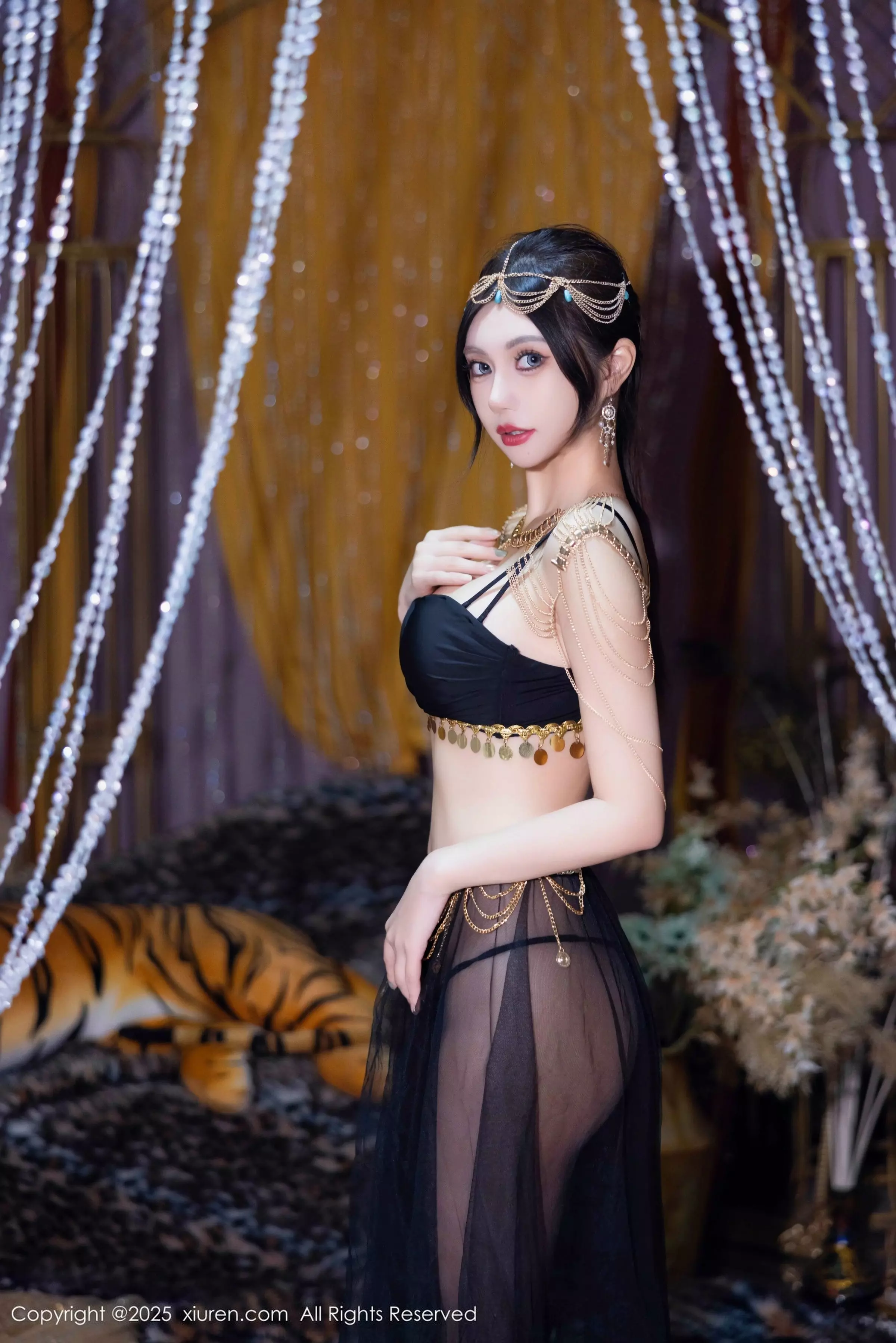 秀人集.com_[XiuRen秀人网]No.10018_女神绮里嘉ula性感黑色轻透长裙露黑色内衣秀曼妙身姿诱惑写真79P