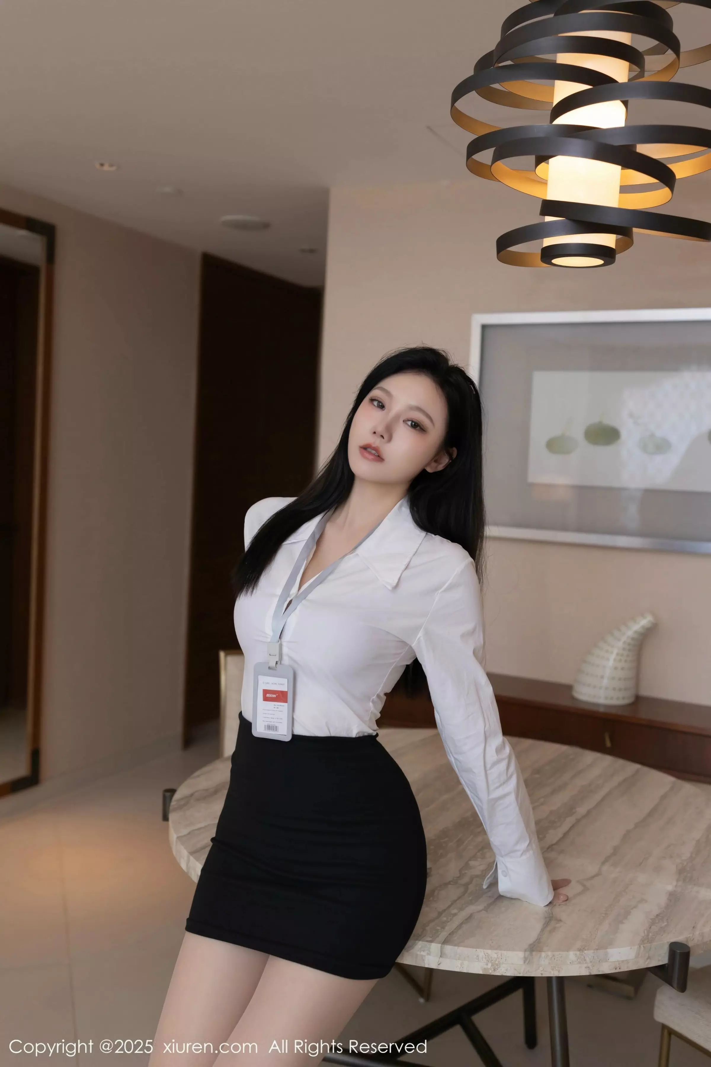 秀人集.com_[XiuRen秀人网]No.10100_模特安然anran性感白T露灰玫红色内衣配开档肉丝秀美腿诱惑写真82P