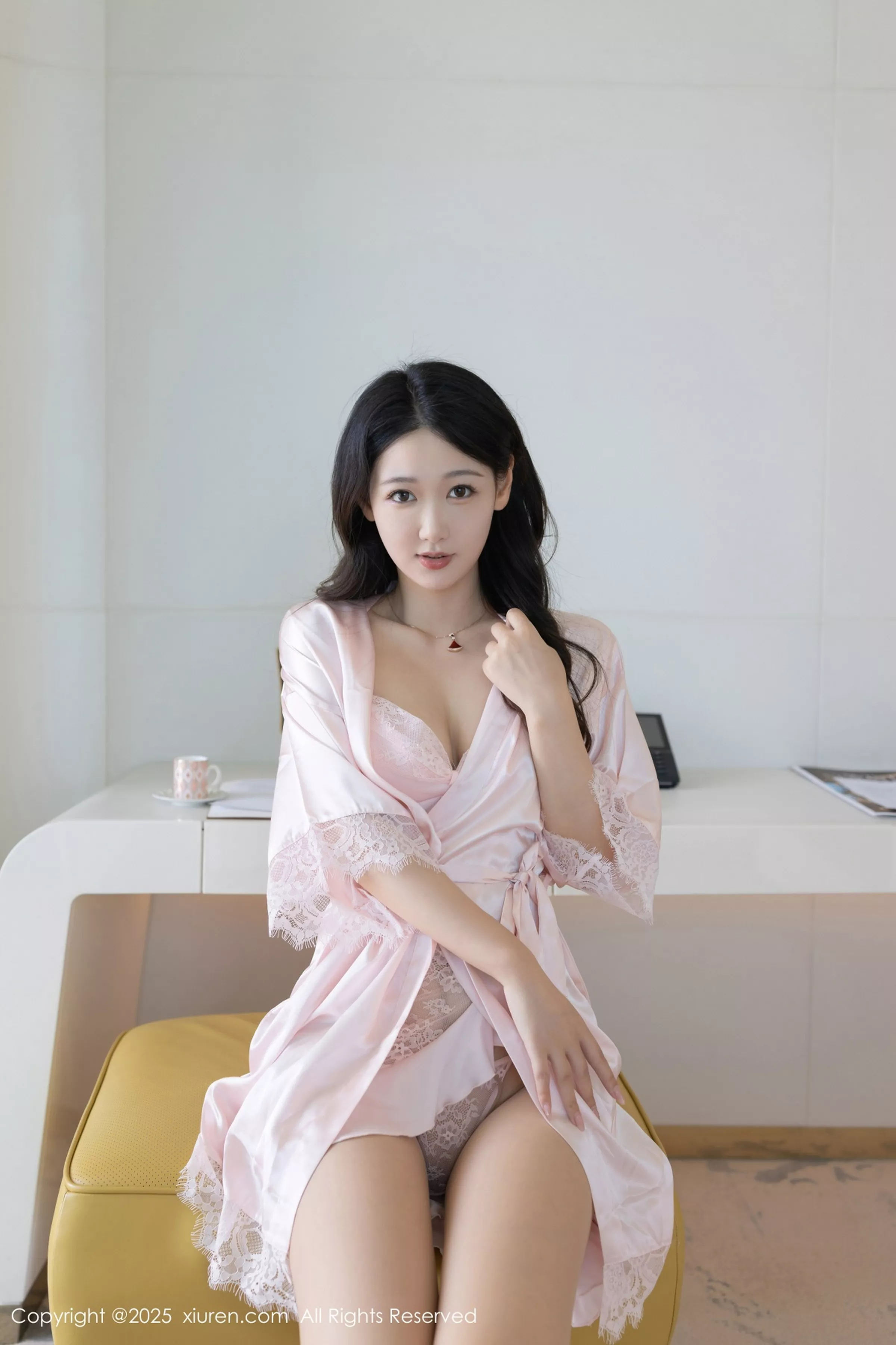 秀人集.com_[XiuRen秀人网]No.10150_模特唐安琪性感粉色连衣短裙露粉色内衣配肉丝袜秀美腿诱惑写真79P