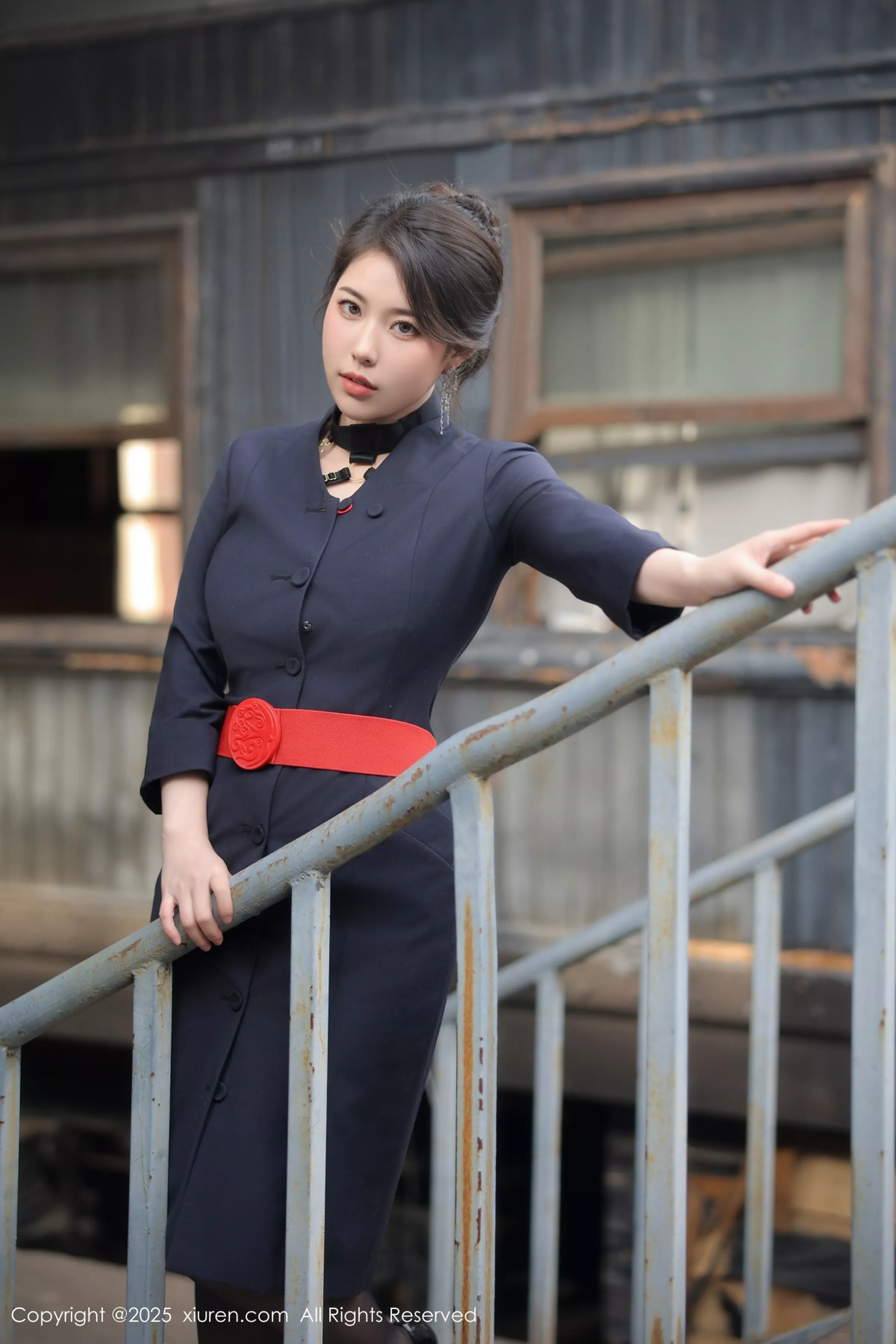 秀人集.com_[XiuRen秀人网]No.10155_模特白茹雪abby性感黑色情趣内衣配黑丝吊袜秀丰腴身材诱惑写真78P