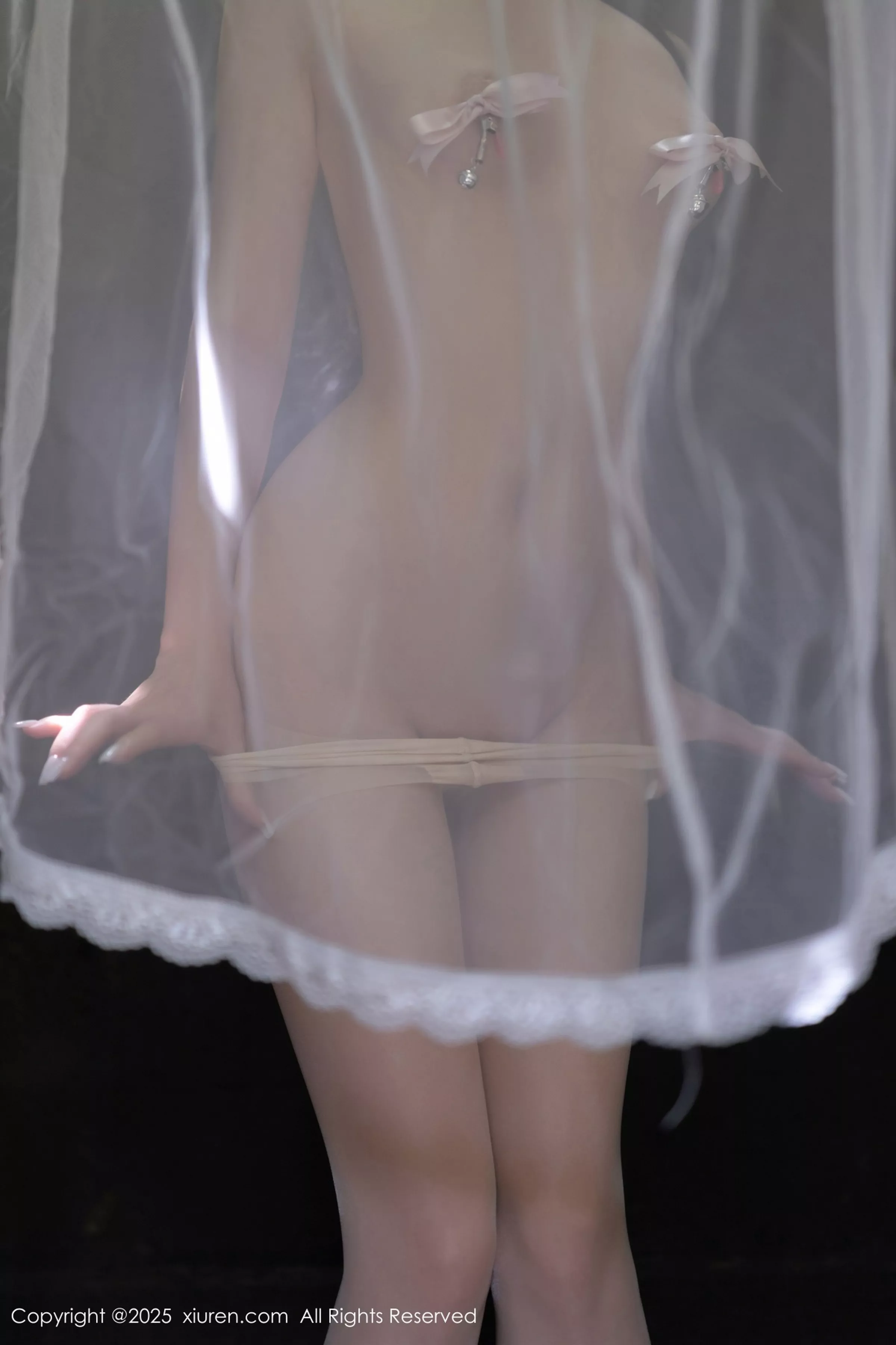 秀人集.com_[XiuRen秀人网]No.10173_模特鱼子酱Fish性感白色轻透连衣裙透视秀惹火身材撩人诱惑写真80P