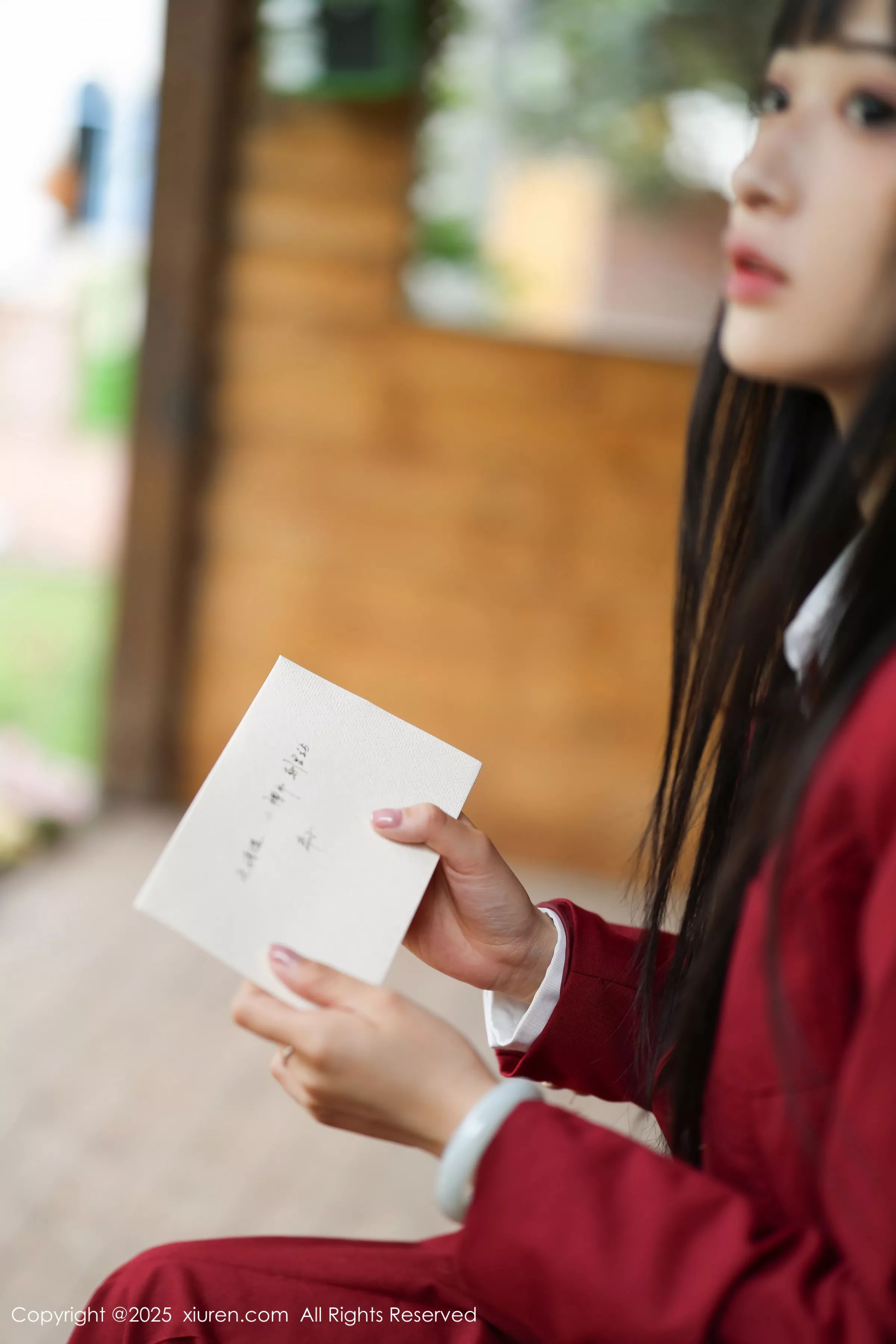 秀人集.com_[XiuRen秀人网]No.10215_新人模特茂木希子性感红色裙子配肉色丝袜秀完美曲线诱惑写真82P