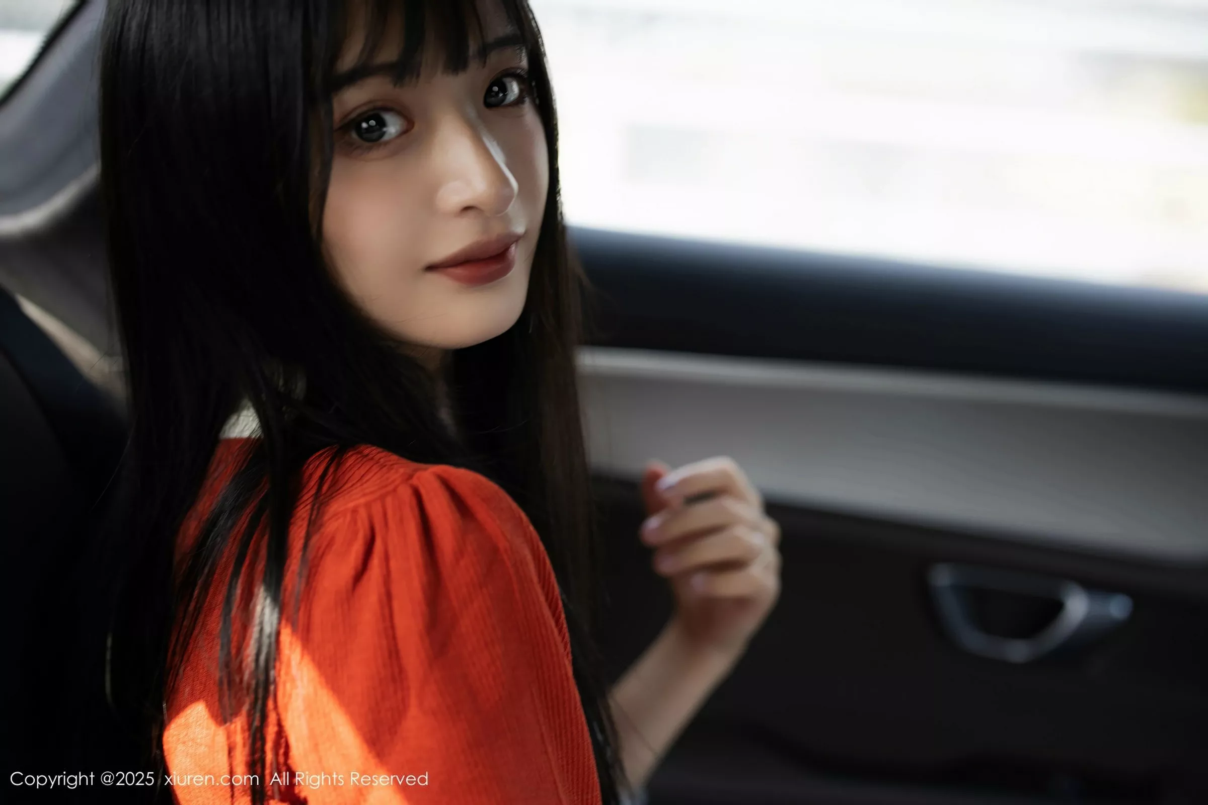 秀人集.com_[XiuRen秀人网]No.10247_模特茂木希子性感橙T露白色内衣配超薄肉丝秀完美身材诱惑写真80P