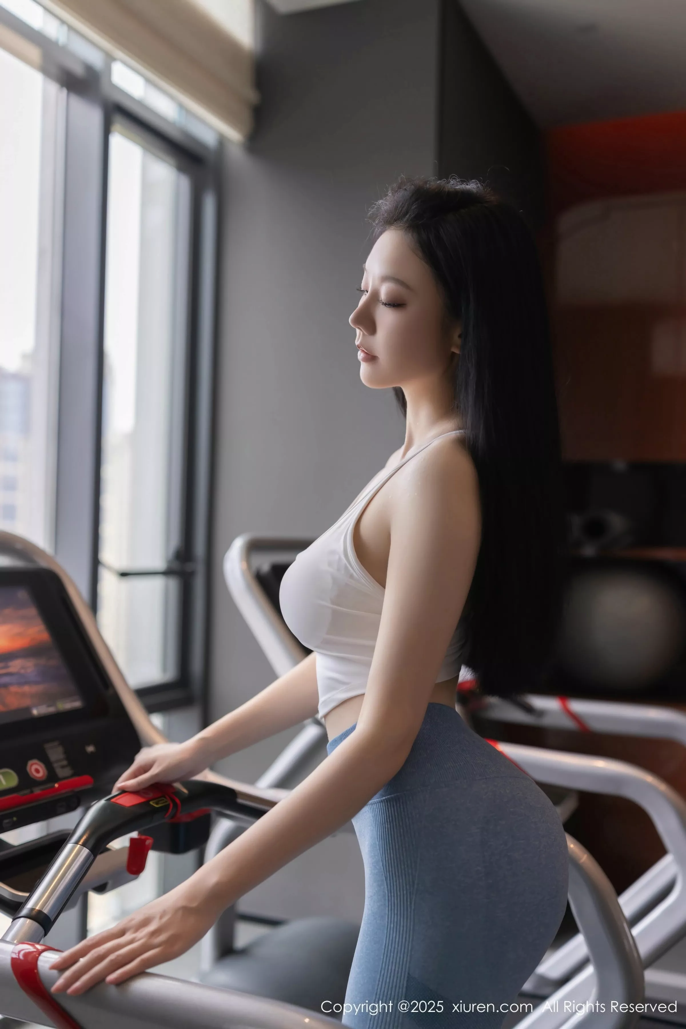 秀人集.com_[XiuRen秀人网]No.10272_模特安然anran健身房性感蓝白色运动服秀曼妙身姿完美诱惑写真80P