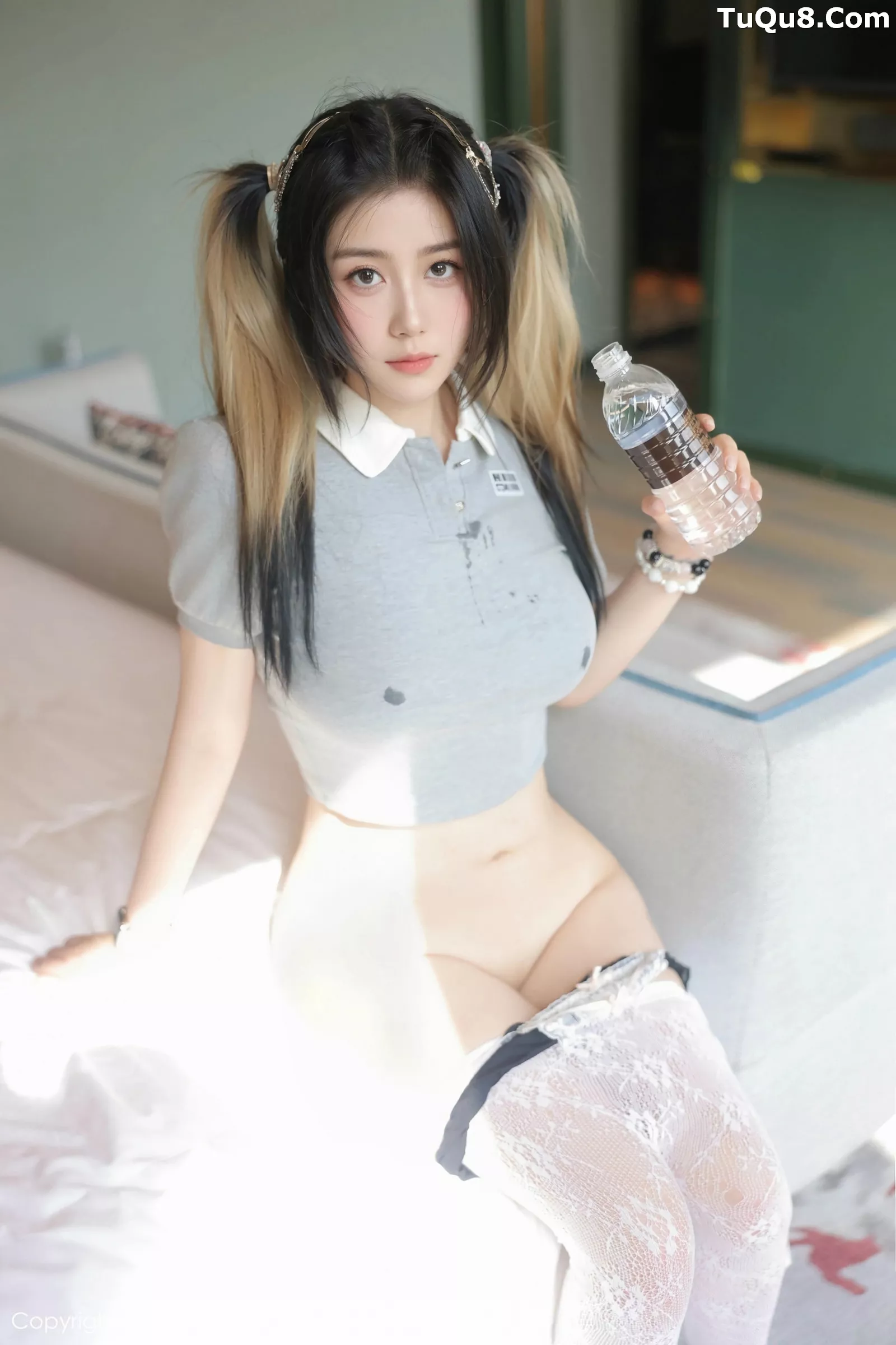 秀人集.com_[XiuRen秀人网]No.10330_模特诺诺Hsu性感灰色服饰配白色蕾丝袜秀丰腴身材撩人诱惑写真60P