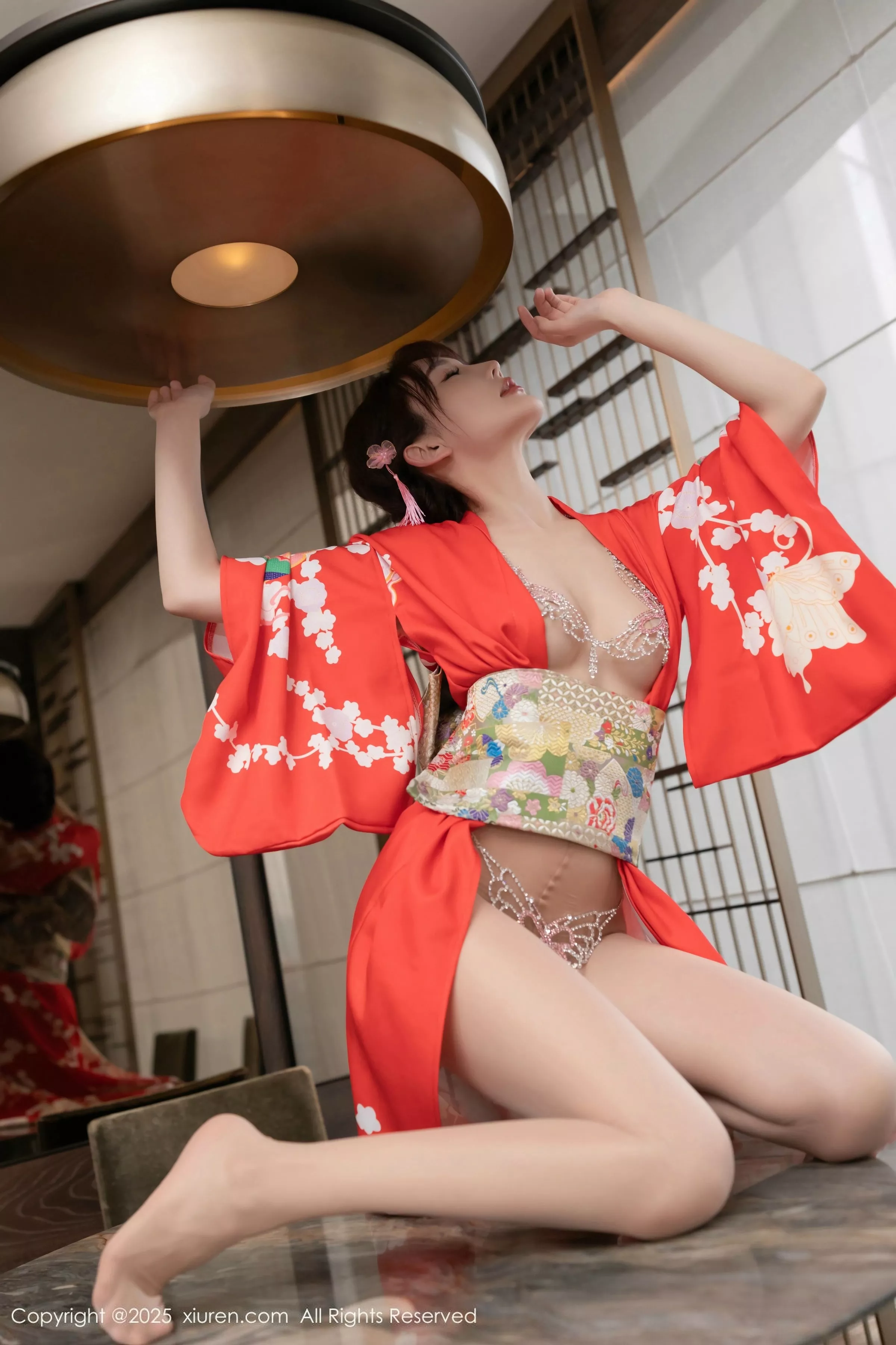 秀人集.com_[XiuRen秀人网]No.10352_模特合集美女小逗逗＆陆萱萱性感姐妹花超薄肉丝私房诱惑写真80P