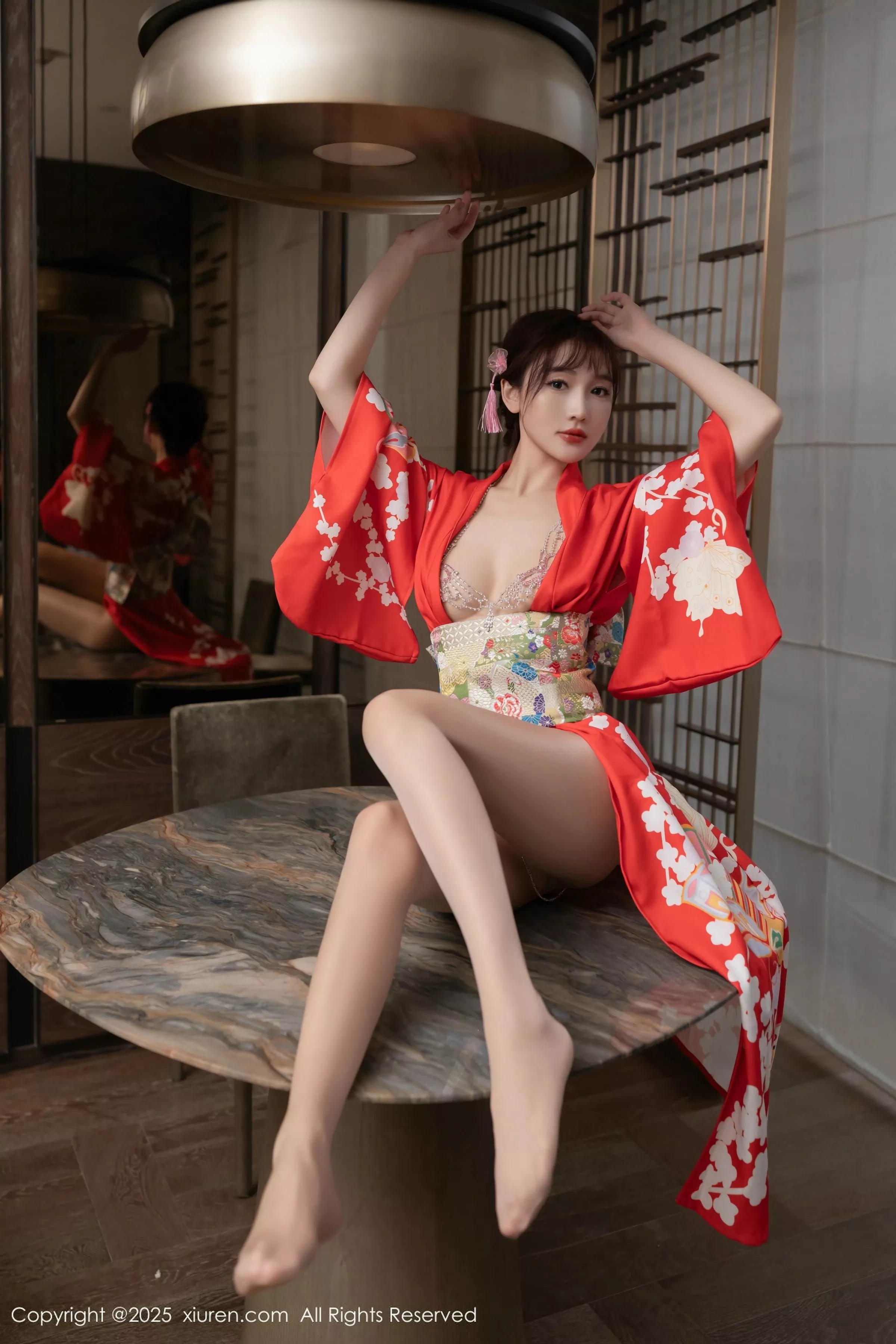 秀人集.com_[XiuRen秀人网]No.10352_模特合集美女小逗逗＆陆萱萱性感姐妹花超薄肉丝私房诱惑写真80P