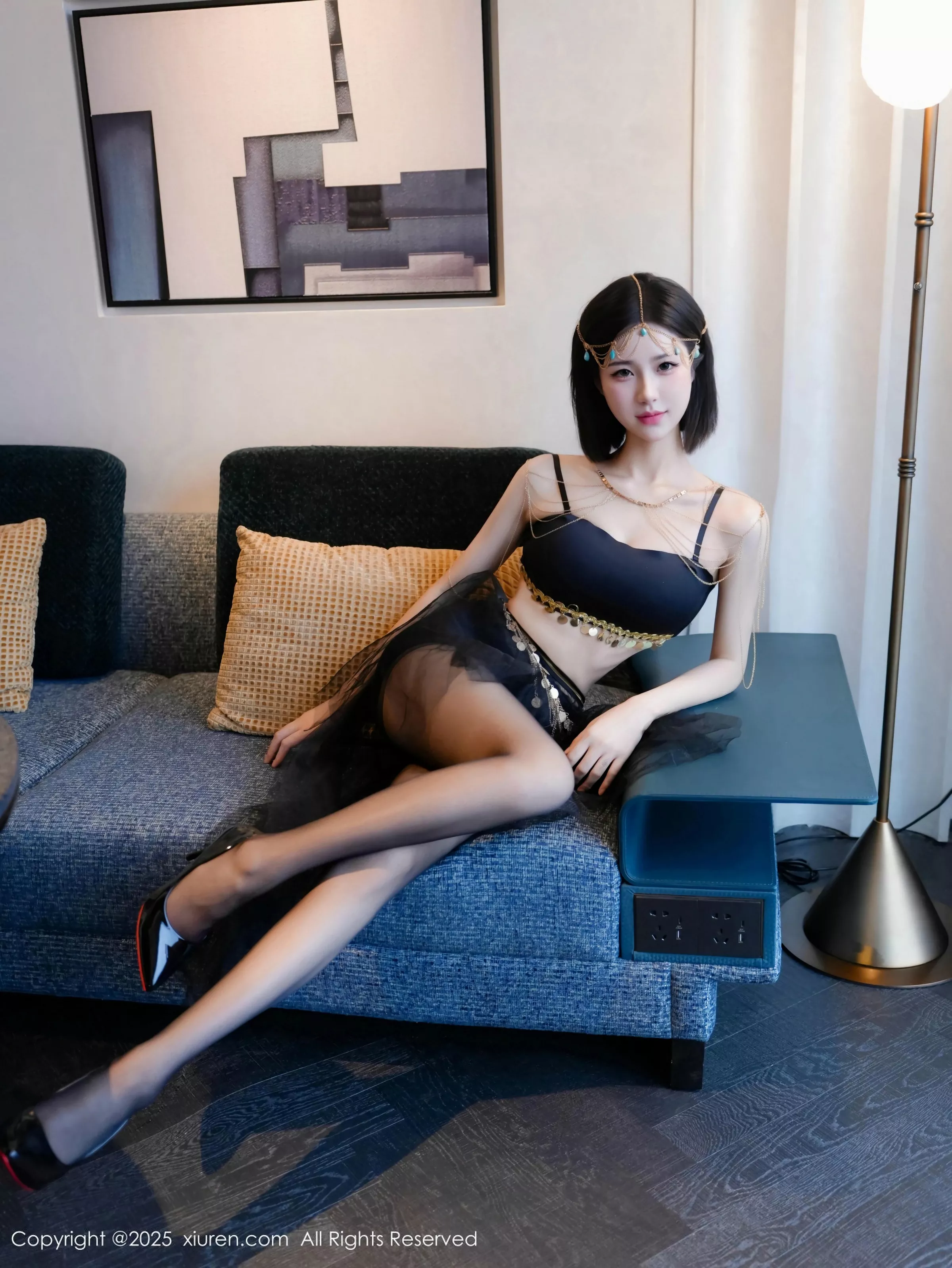 秀人集.com_[XiuRen秀人网]No.10427_模特奶芙酱-EVA性感黑色内衣配超薄黑丝秀惹火身材撩人诱惑写真81P