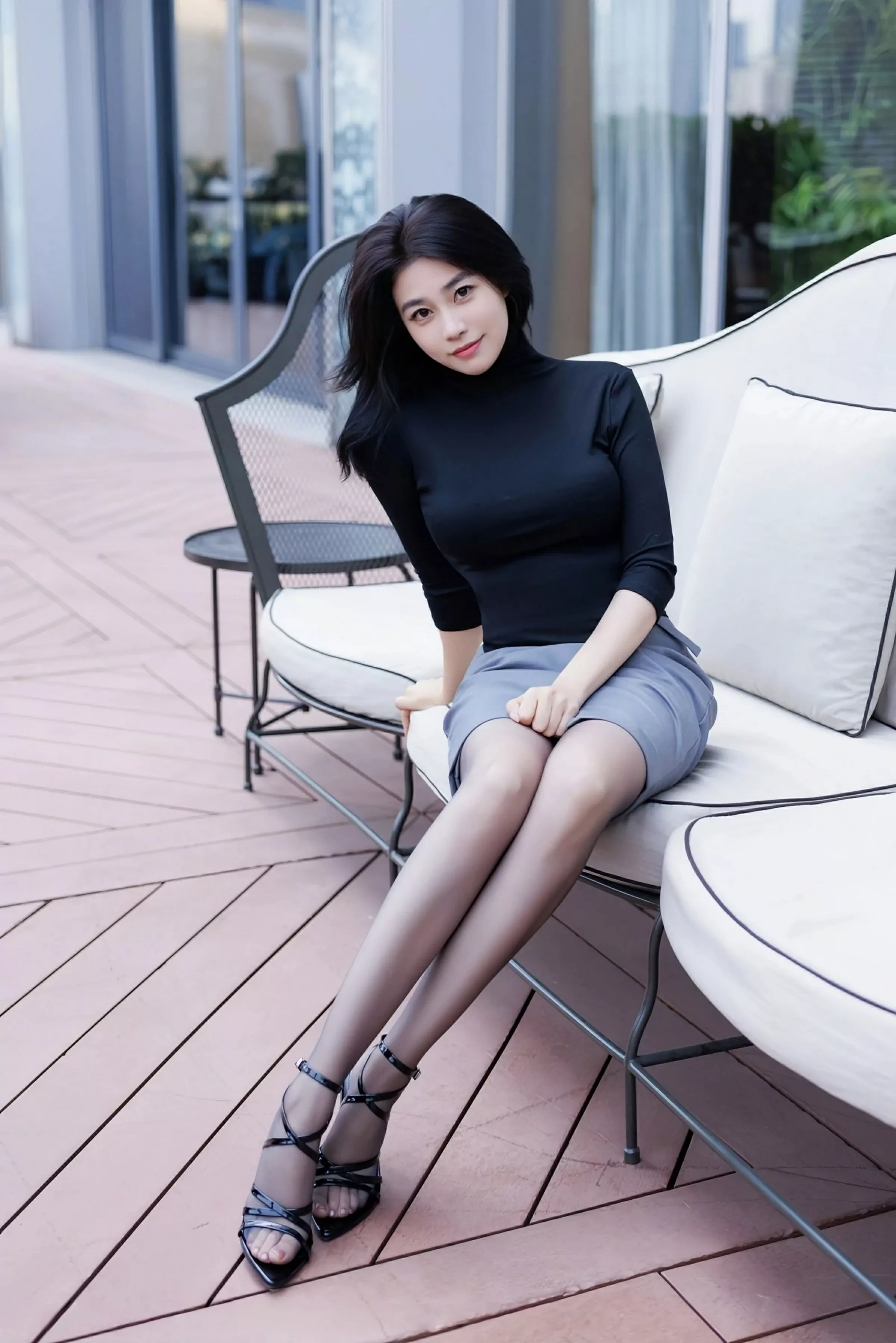 秀人集.com_[IMISS爱蜜社]Vol.794_女神许诺Sabrina性感黑色OL服饰露黑色内衣秀完美身材诱惑写真73P