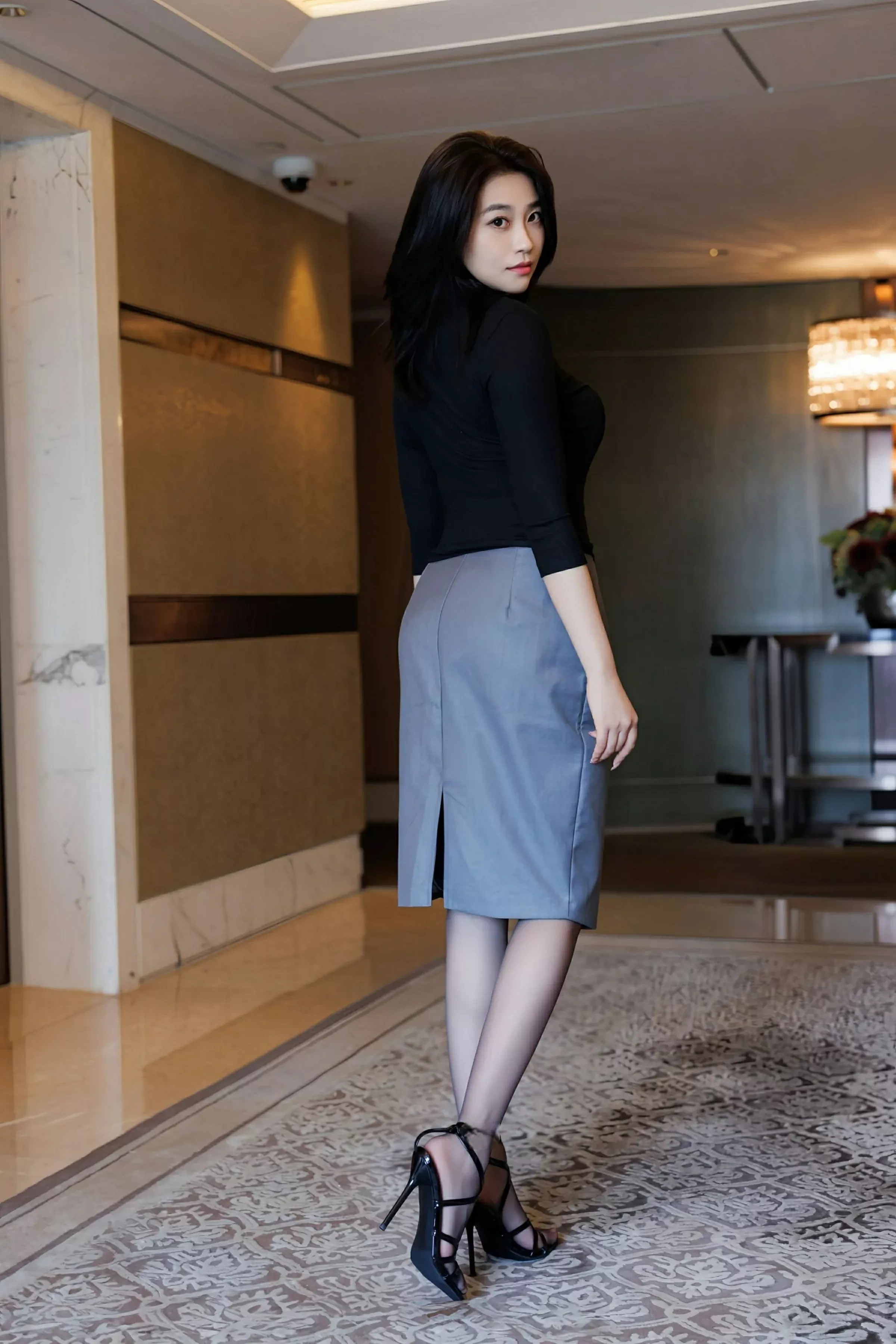 秀人集.com_[IMISS爱蜜社]Vol.794_女神许诺Sabrina性感黑色OL服饰露黑色内衣秀完美身材诱惑写真73P