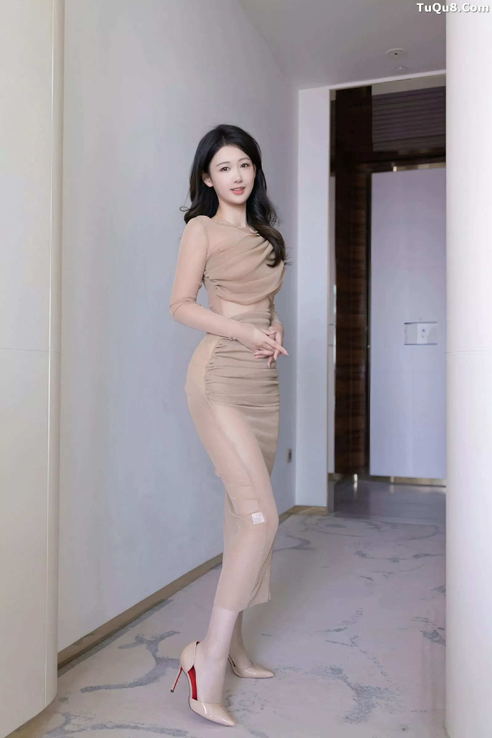 秀人集.com_[XiuRen秀人网]No.10486_模特唐安琪性感肉色连衣裙配超薄肉丝秀曼妙身姿撩人诱惑写真81P