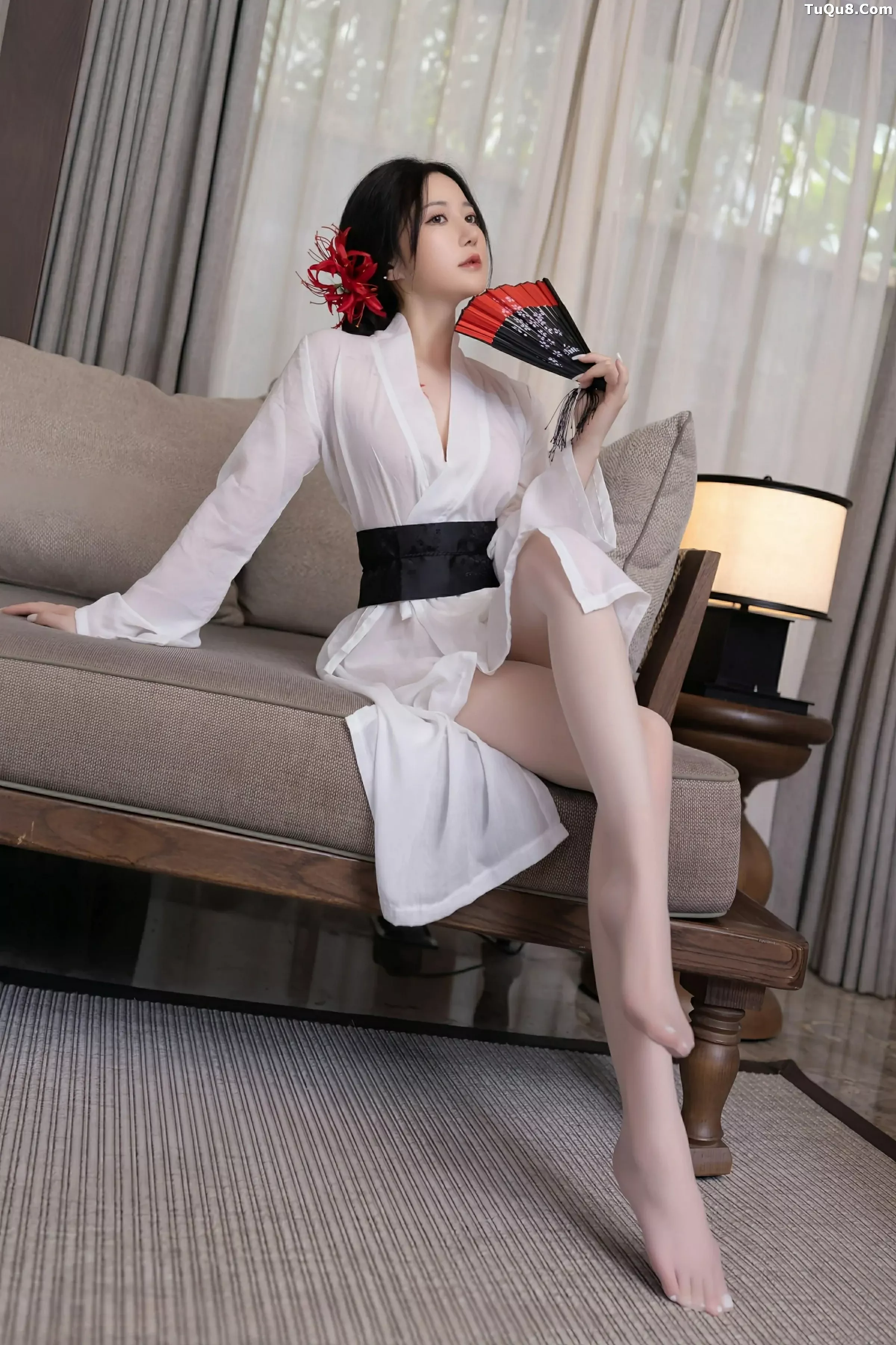 秀人集.com_[XiuRen秀人网]No.10514_模特鱼子酱Fish性感白色薄透服饰配白色丝袜秀曼妙身材诱惑写真80P