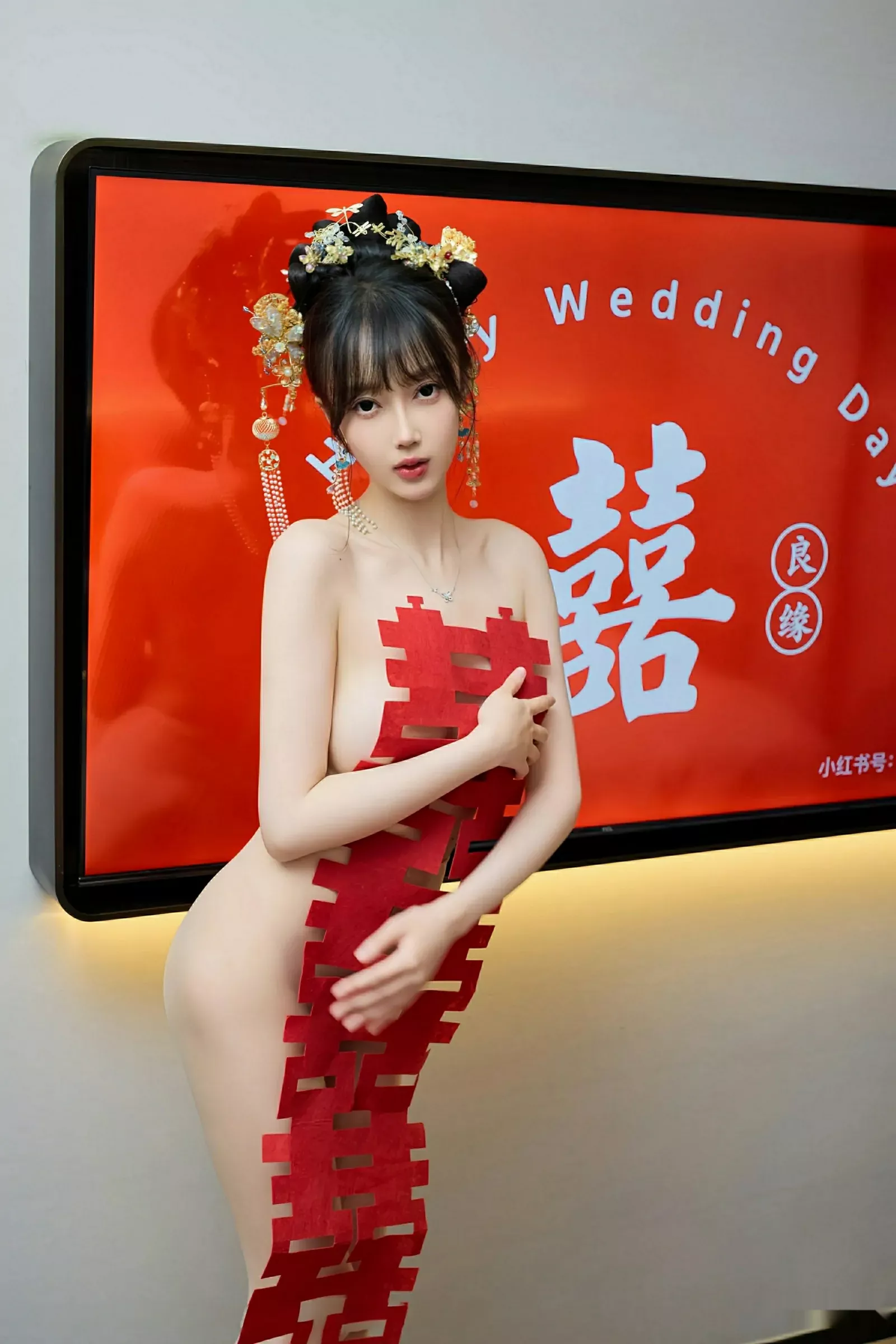 秀人集.com_[XiuRen秀人网]No.10567_模特玥儿玥er性感红色蕾丝内衣配超薄肉丝秀完美身材诱惑写真72P