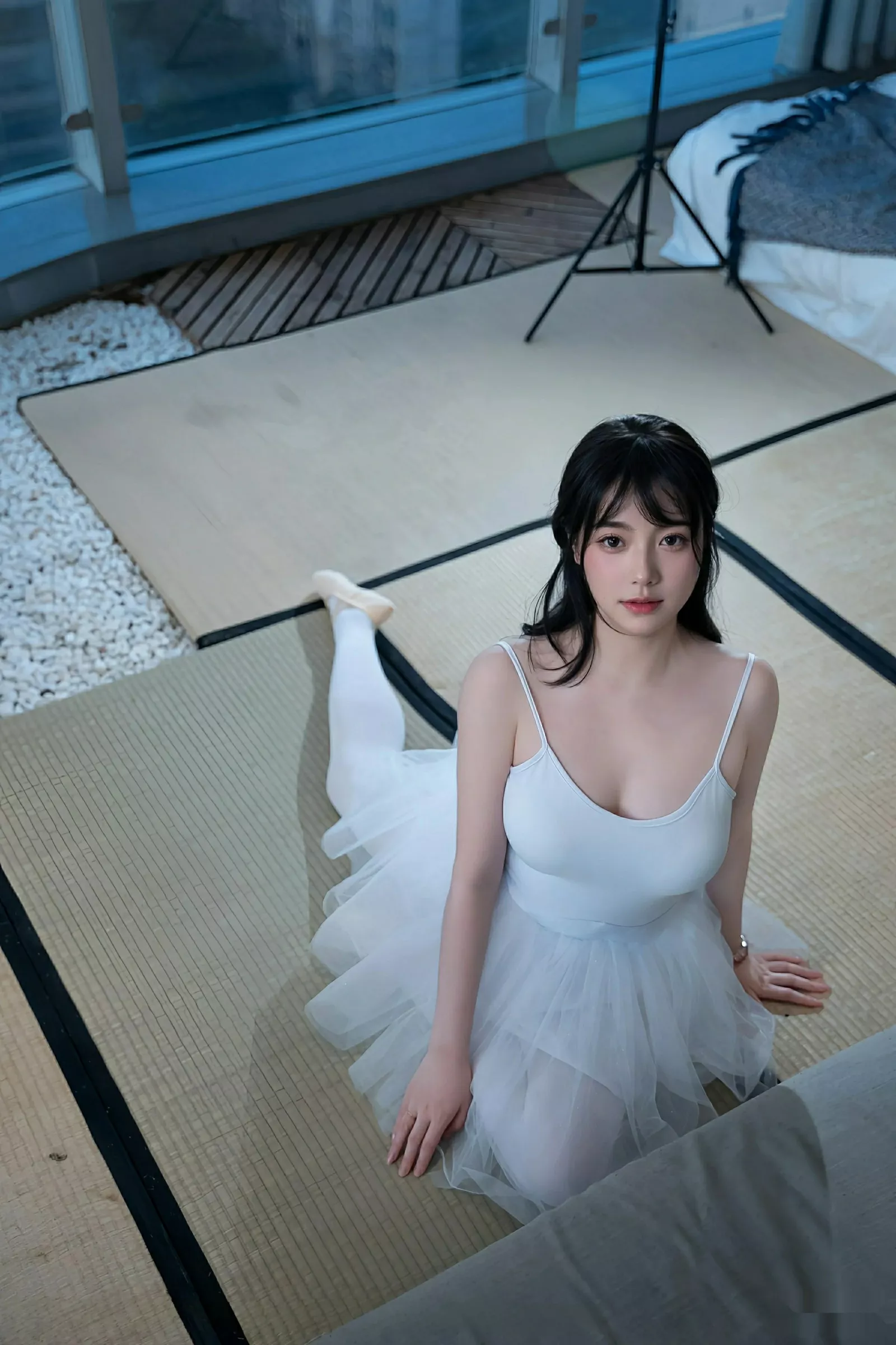 秀人集.com_[XiuRen秀人网]No.10575_模特软情性感白色芭蕾短裙配白色丝袜秀曼妙身姿完美诱惑写真78P