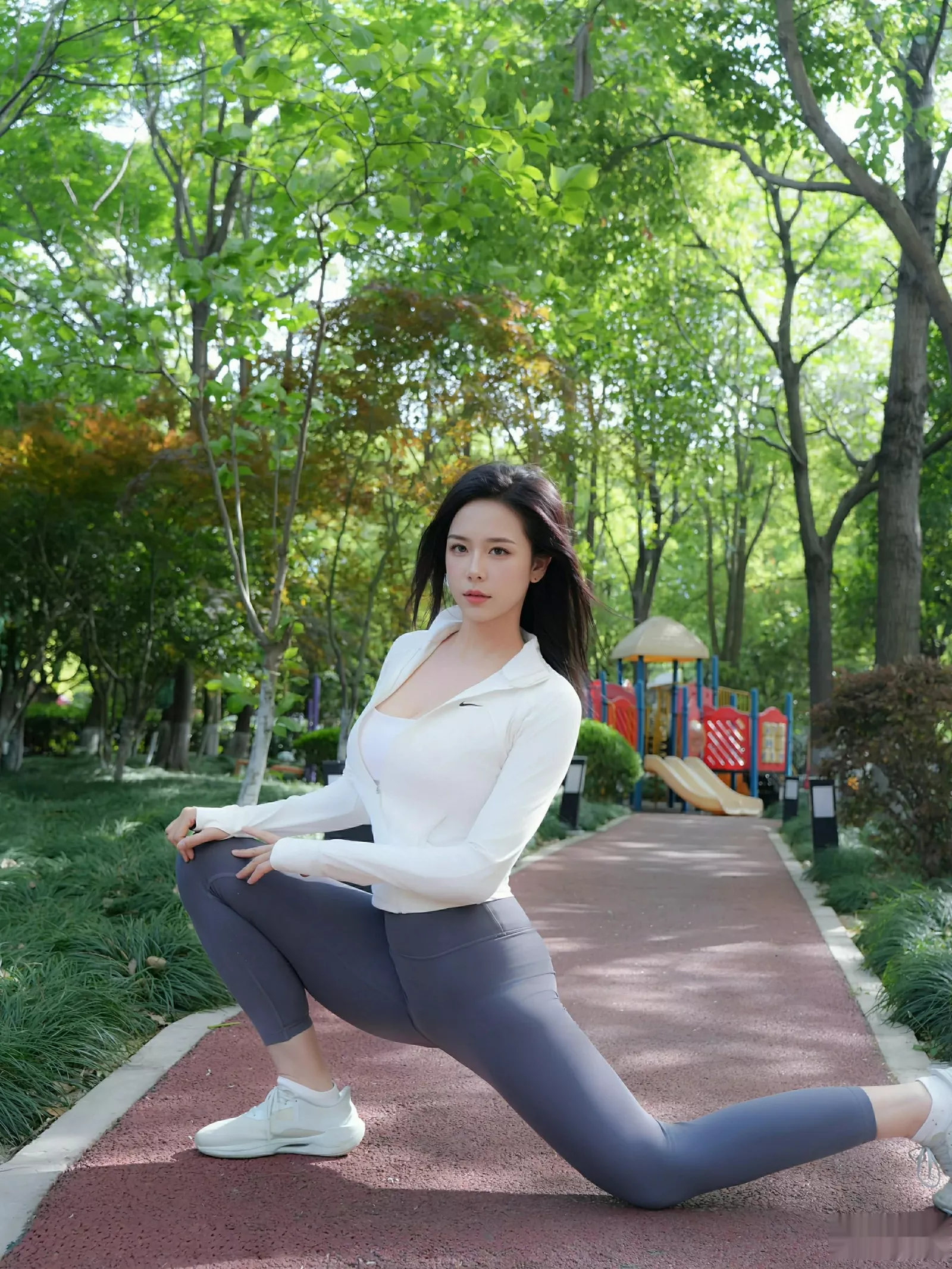 秀人集.com_[XiuRen秀人网]No.10595_模特玫瑰我爱你性感白蓝瑜伽运动服紧身秀凹凸身材惹火诱惑写真81P