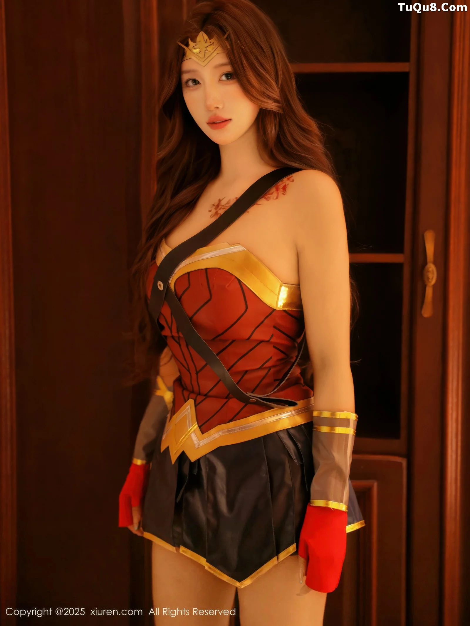 秀人集.com_[XiuRen秀人网]No.10710_模特金允希Yuki性感Cos神奇女侠服饰秀完美身材迷人诱惑写真80P