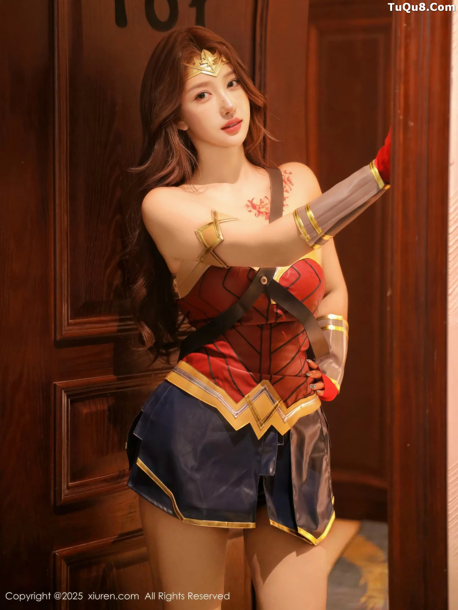 秀人集.com_[XiuRen秀人网]No.10710_模特金允希Yuki性感Cos神奇女侠服饰秀完美身材迷人诱惑写真80P