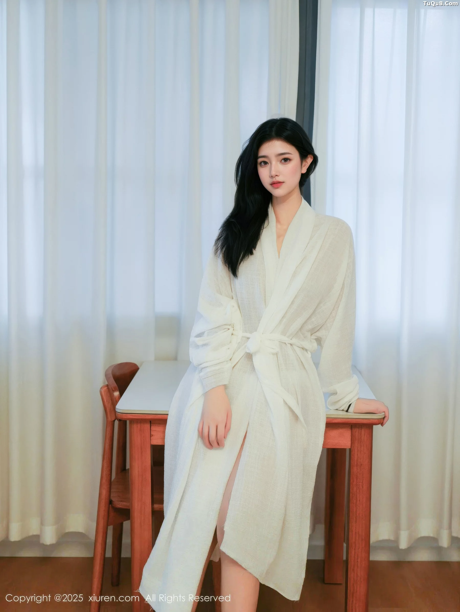 秀人集.com_[XiuRen秀人网]No.10920_模特林悦溪儿性感白色长浴袍配白色高跟秀修长美腿撩人诱惑写真53P
